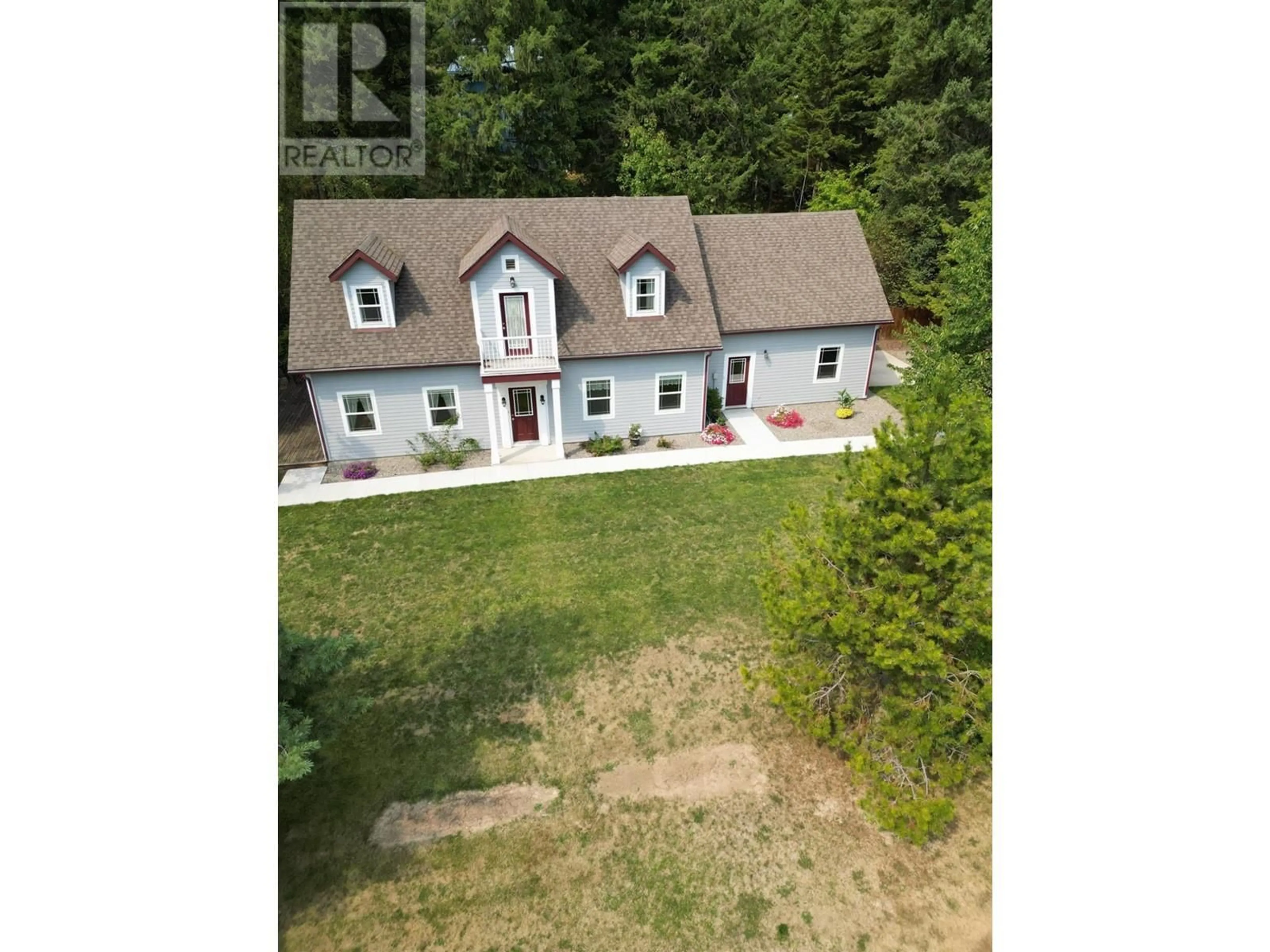 A pic from outside/outdoor area/front of a property/back of a property/a pic from drone, unknown for 4004 3 HIGHWAY, Erickson British Columbia V0B1K0