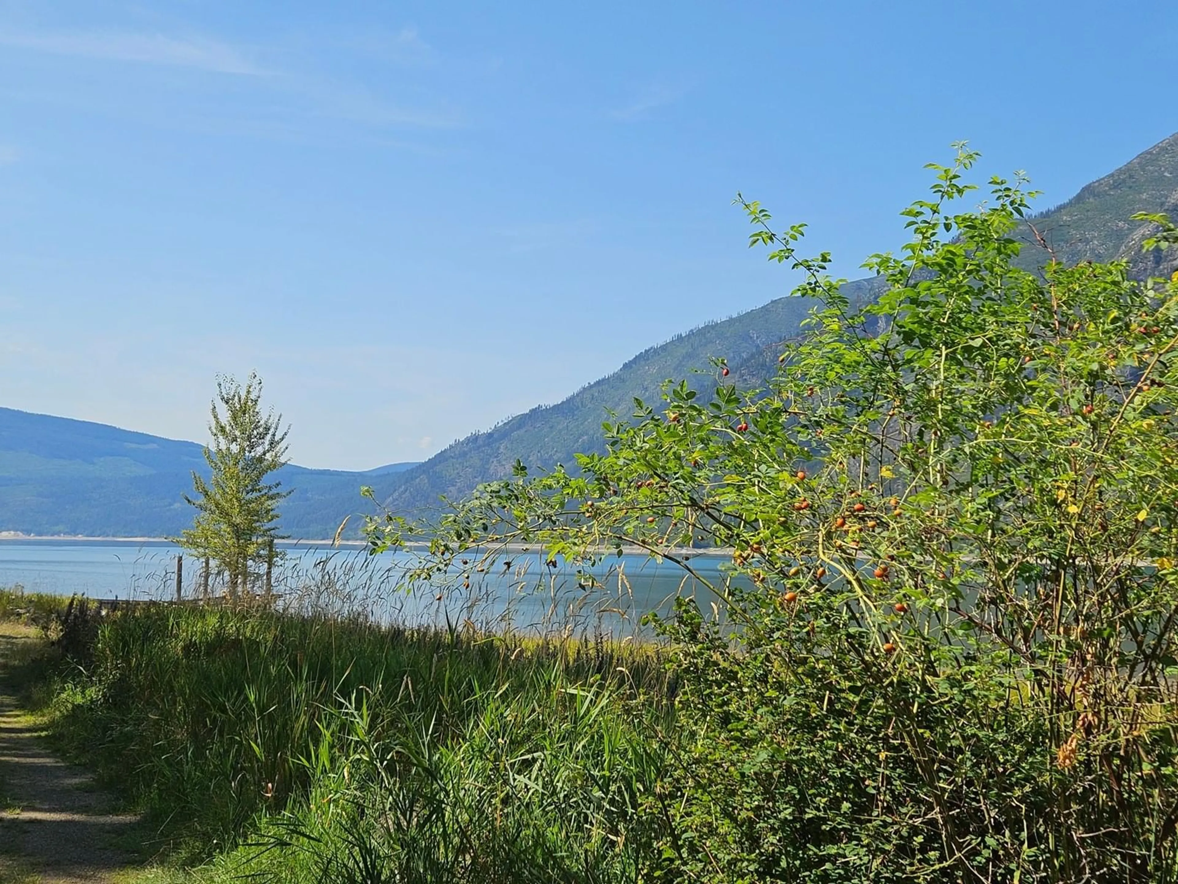 A pic from exterior of the house or condo, the view of lake or river for 5851 6 Highway, Burton British Columbia V0G1E0