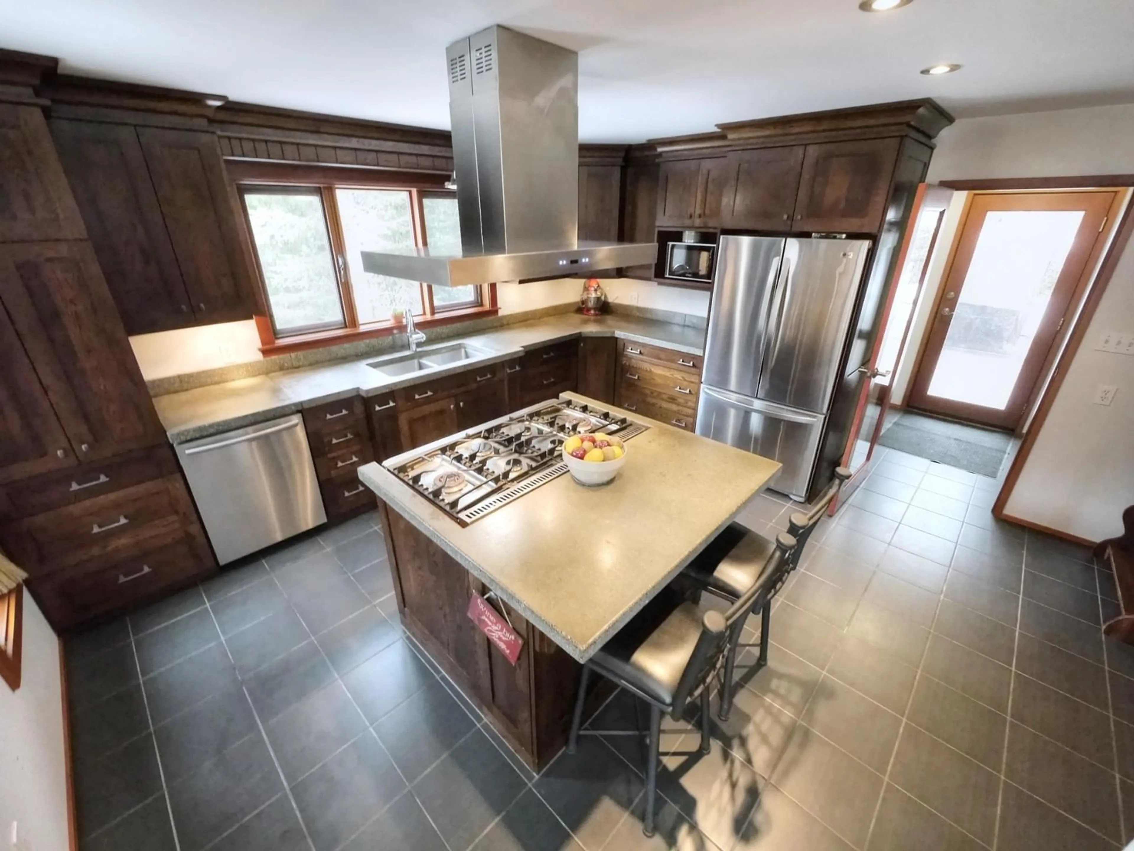 Open concept kitchen for 4087 3B Highway, Ross Spur British Columbia V0G1L1