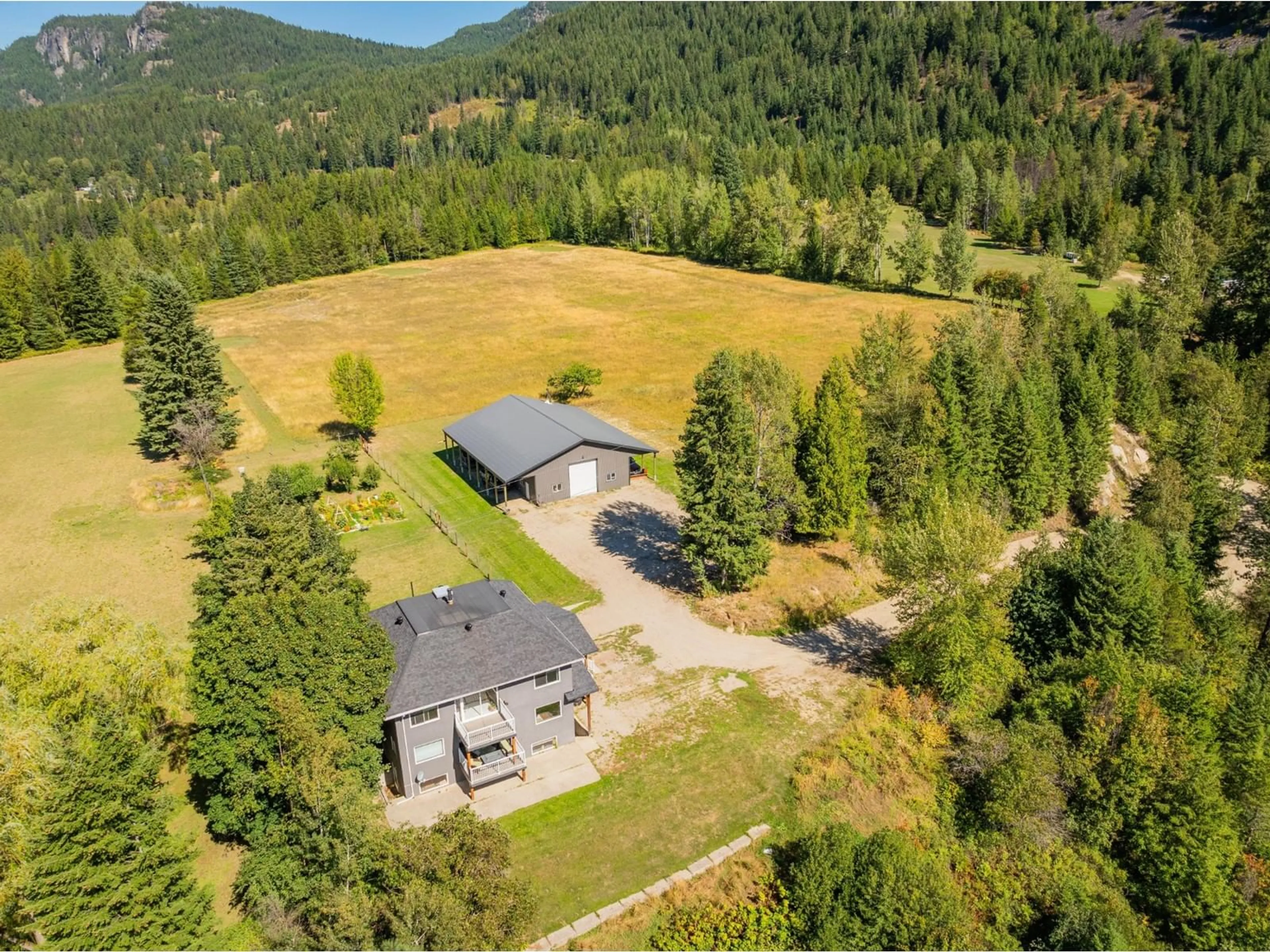 Frontside or backside of a home, cottage for 1457 PASS CREEK Road, Pass Creek British Columbia V1N4S2