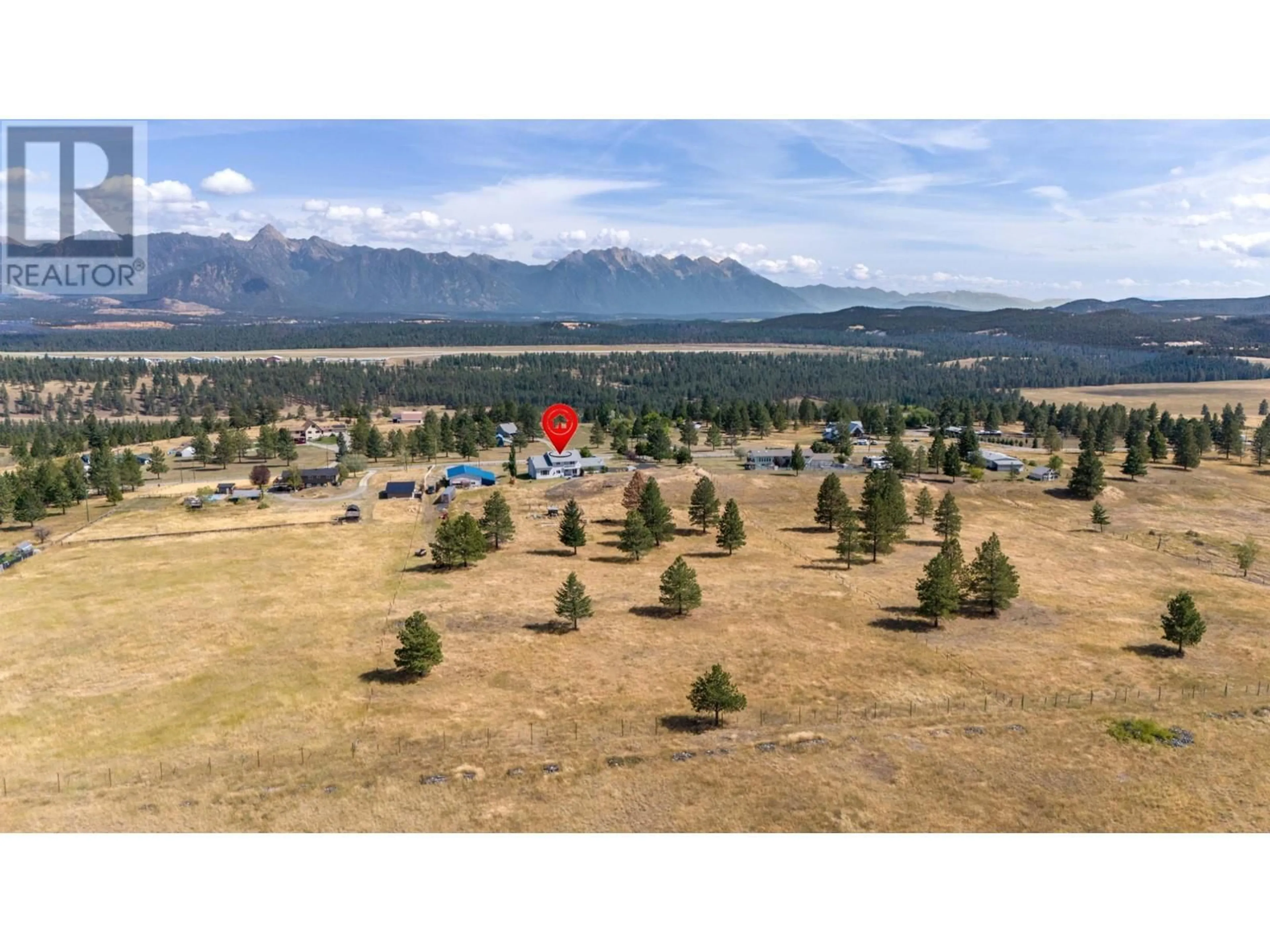 A pic from outside/outdoor area/front of a property/back of a property/a pic from drone, mountain view for 9617 CLEARVIEW ROAD, Cranbrook British Columbia V1C7E2