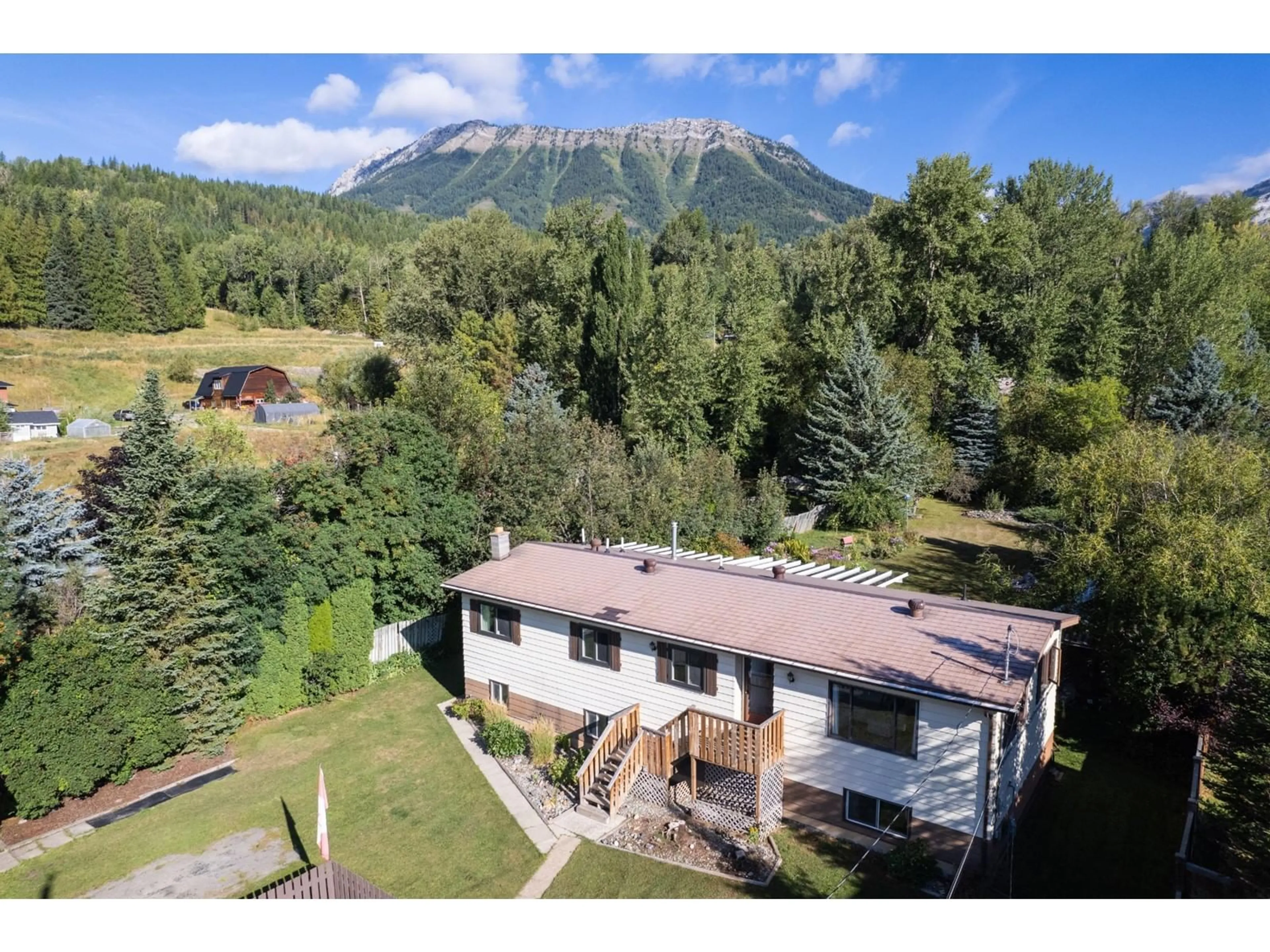 A pic from exterior of the house or condo, the view of mountain for 1269 COLCLOUGH Avenue, Fernie British Columbia V0B1M1