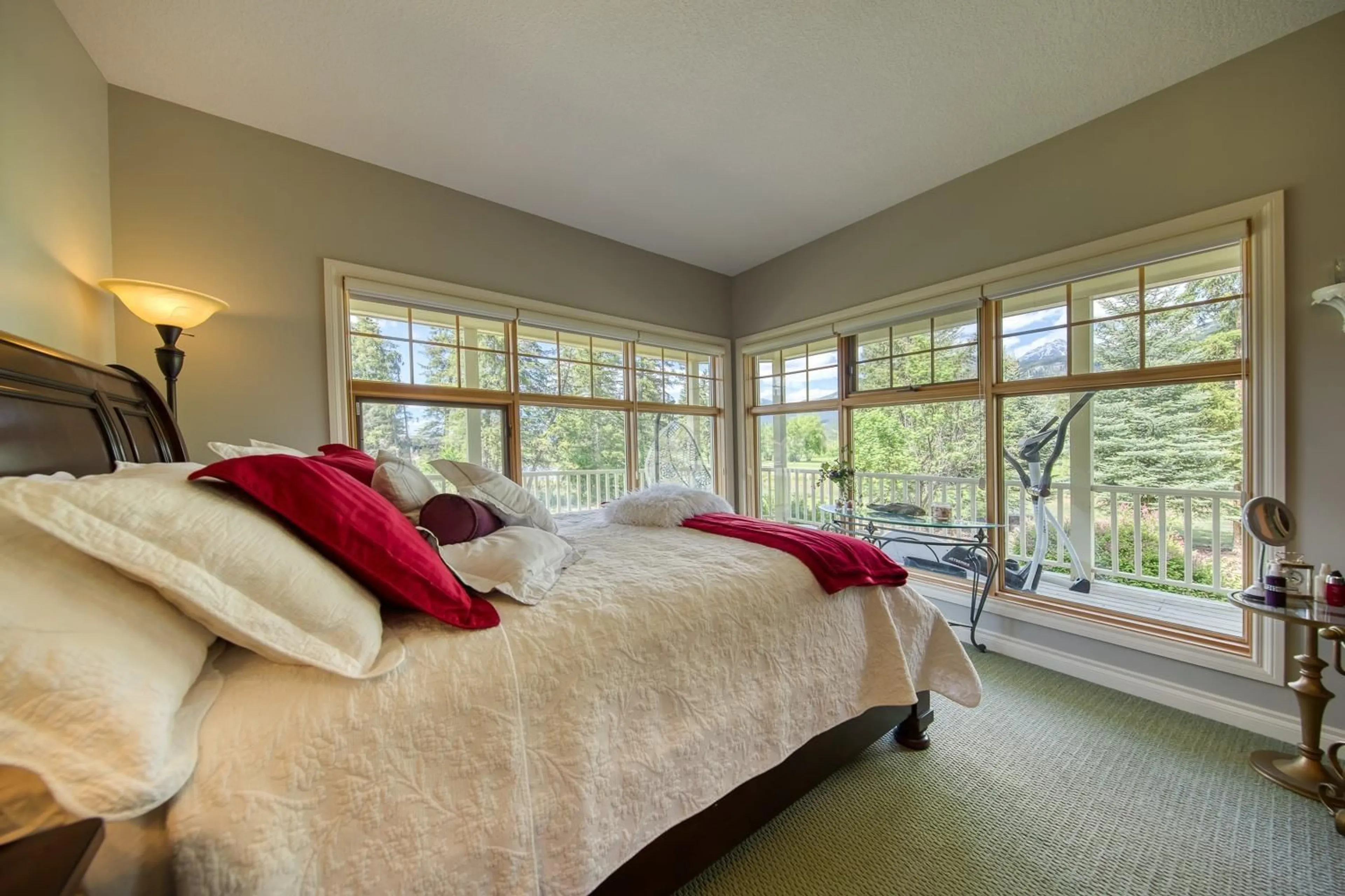 Bedroom, wood floors for 5090 RIVERSIDE Drive, Fairmont Hot Springs British Columbia V0B1L1