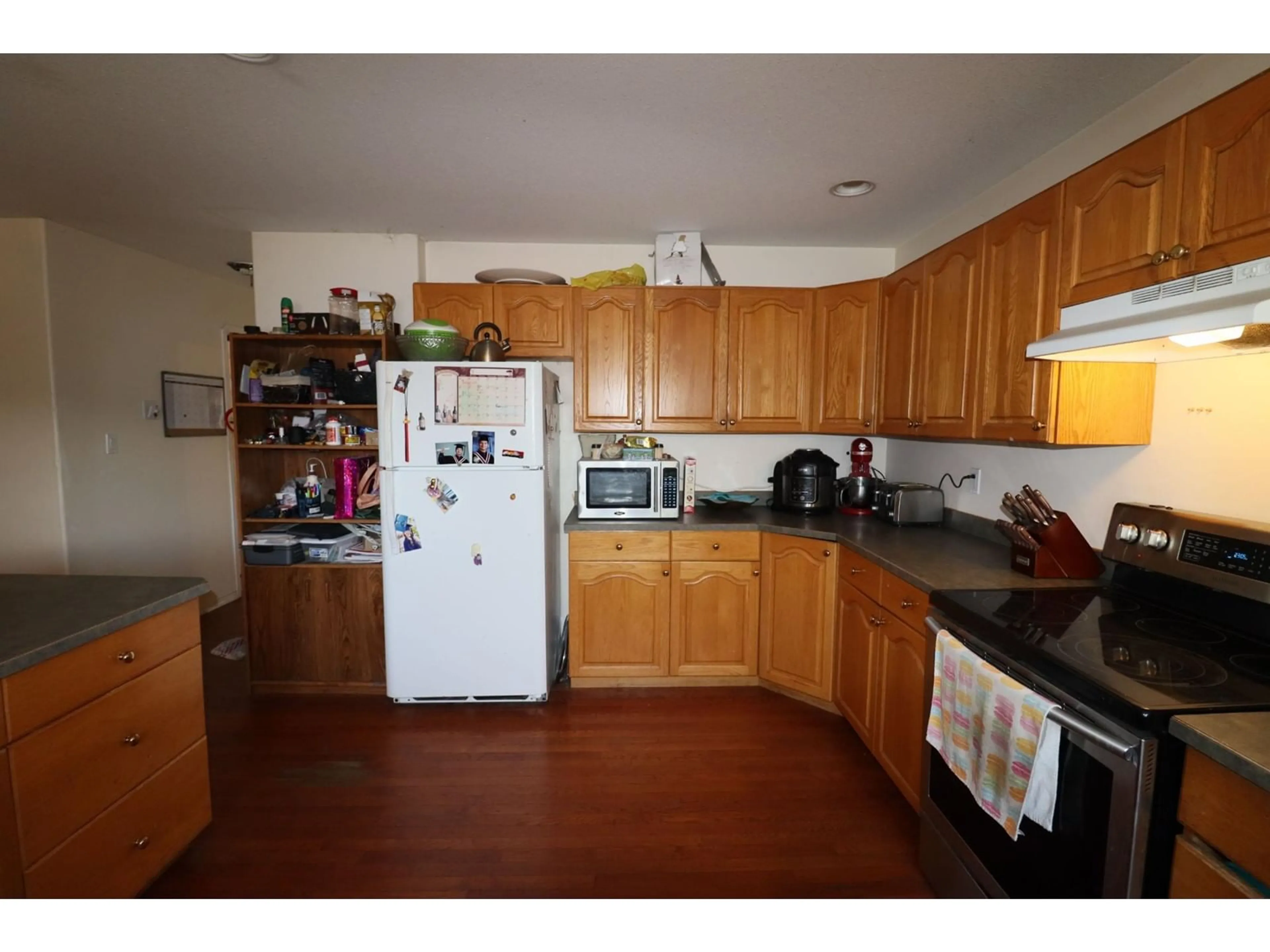 Kitchen, wood floors, cottage for 7330 18TH Street, Grand Forks British Columbia V0H1H0