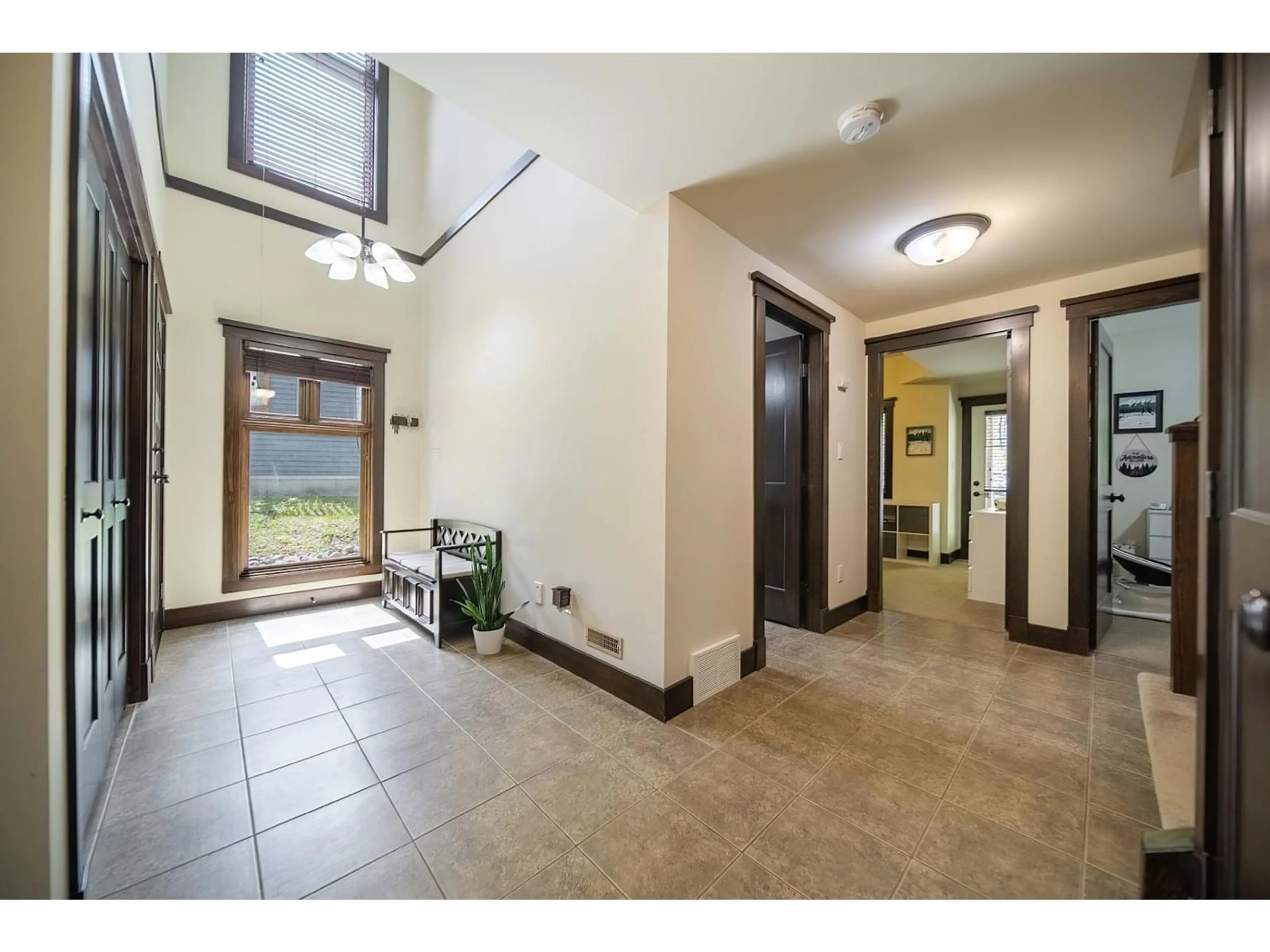 Indoor foyer, wood floors for 437 CANYON Trail Unit# A, Fernie British Columbia V0B1M5