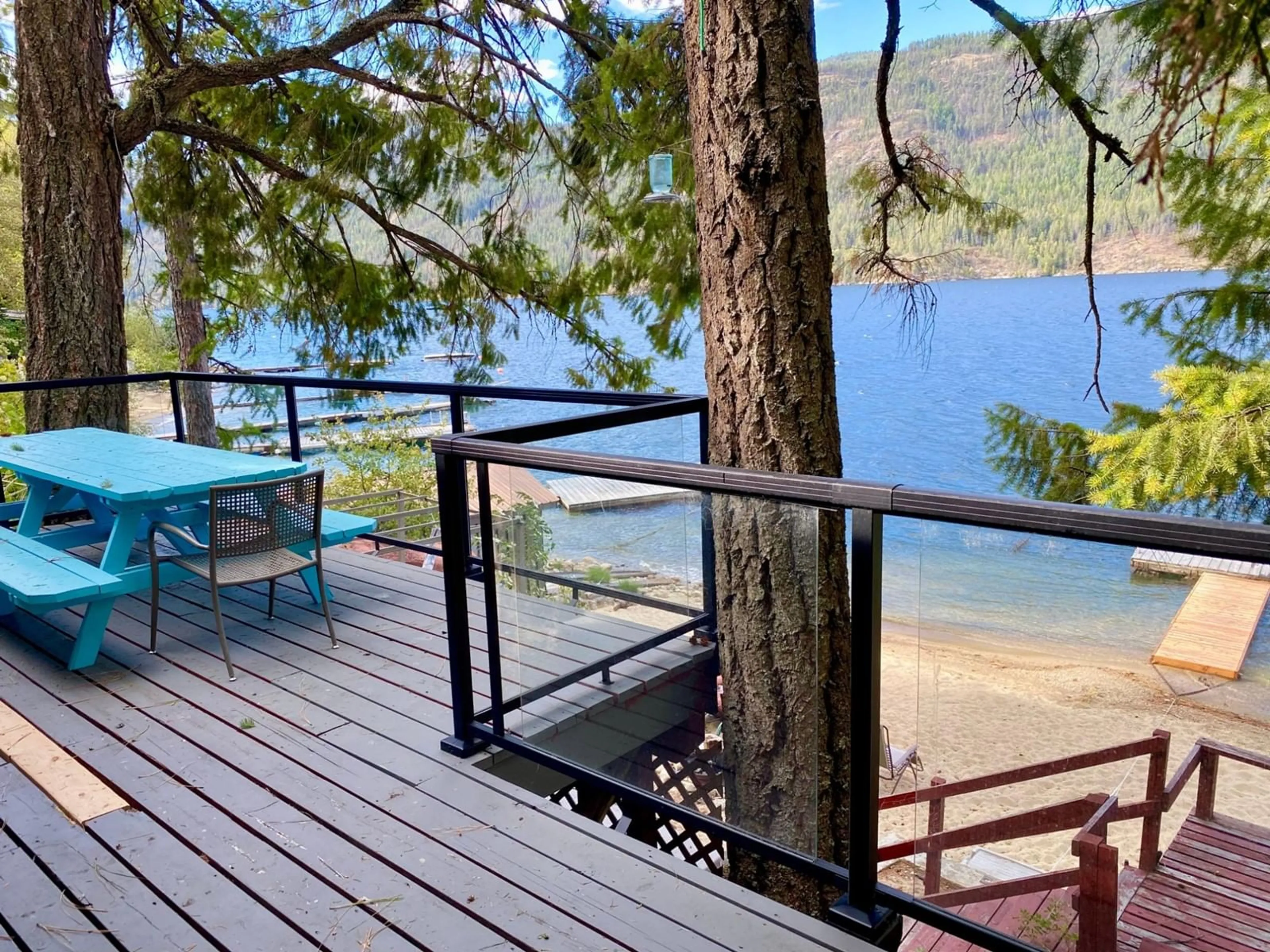 Patio, lake for 3509 EAST LAKE Drive, Christina Lake British Columbia V0H1E0