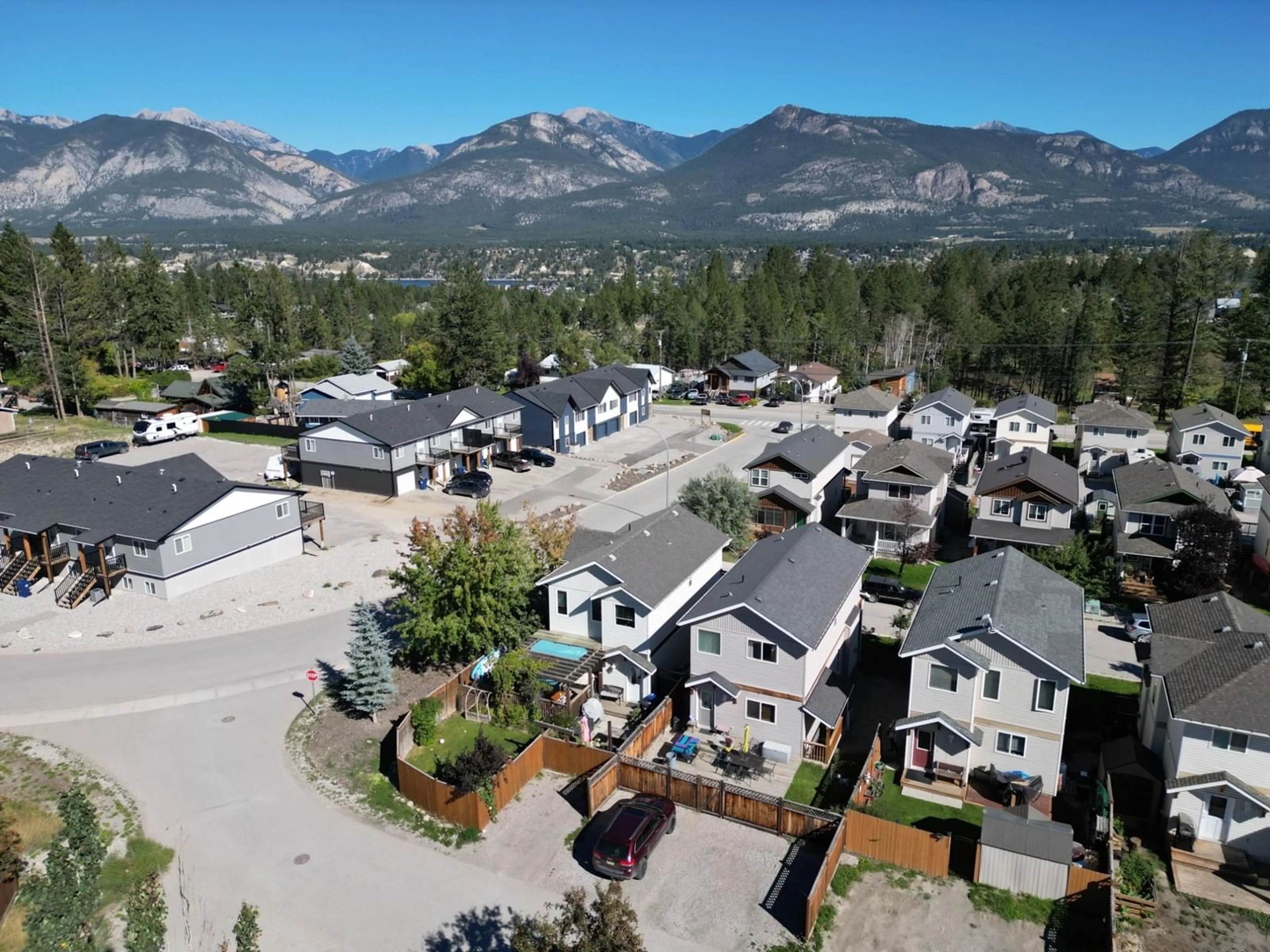 A pic from exterior of the house or condo, the street view for 2200 WESTSIDE PARK Avenue, Invermere British Columbia V0A1K4