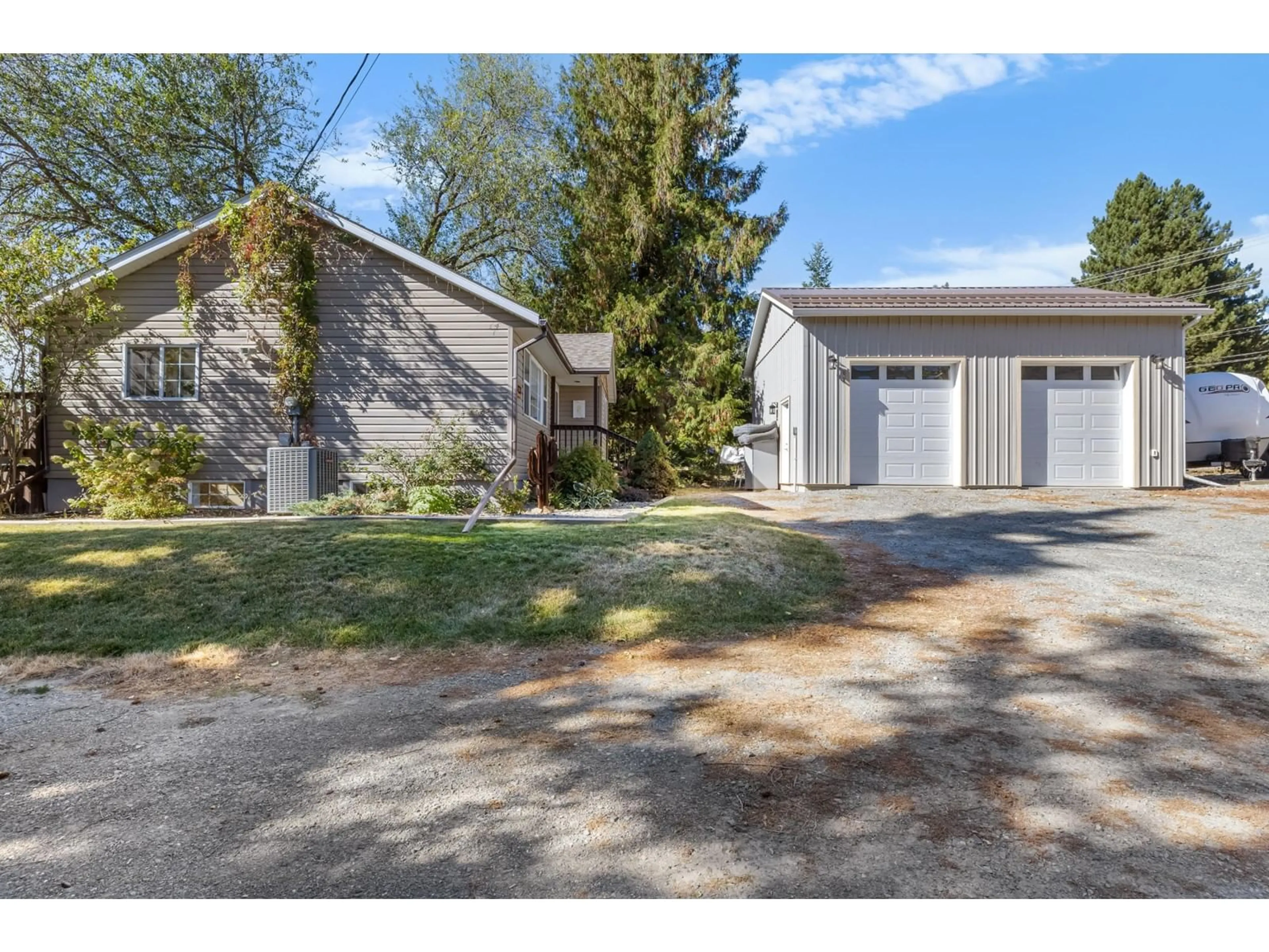 Frontside or backside of a home, the street view for 3733 3 Highway, Erickson British Columbia V0B1K0