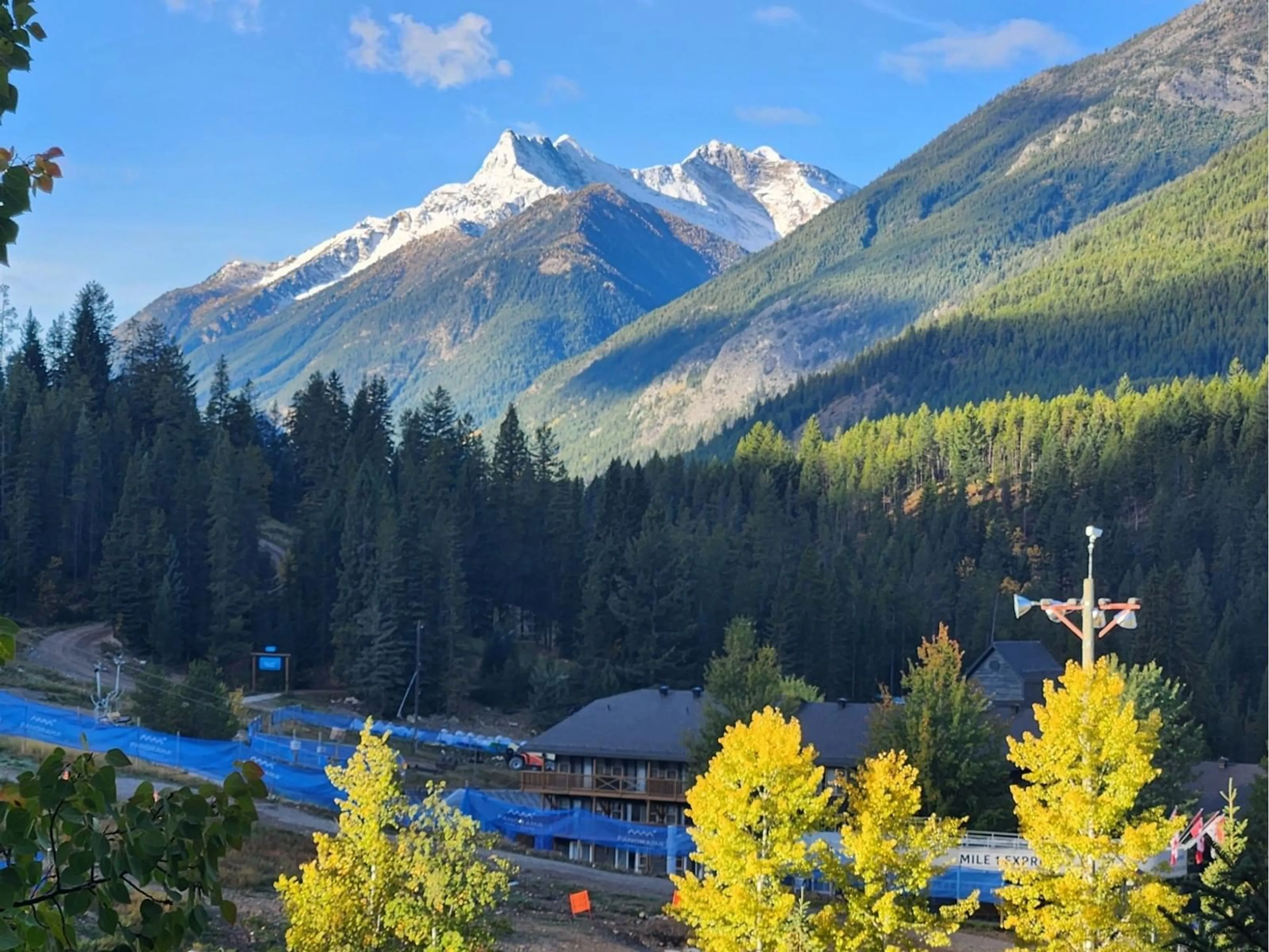 A pic from exterior of the house or condo, the view of mountain for 2080 SUMMIT Drive Unit# 305, Panorama British Columbia V0A1T0