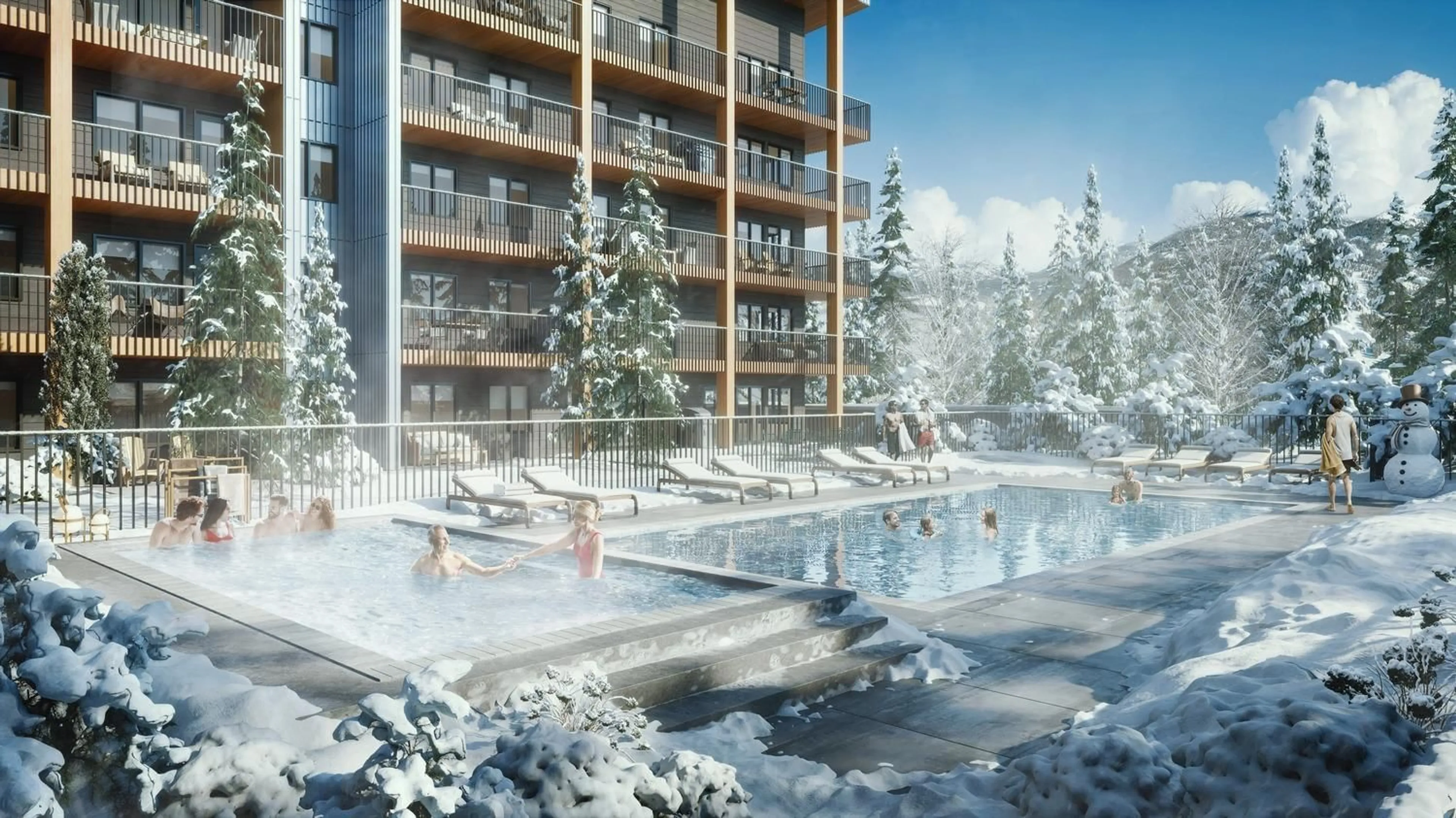 Indoor or outdoor pool for 4240 RED MOUNTAIN Road Unit# 215, Rossland British Columbia V0G1Y0