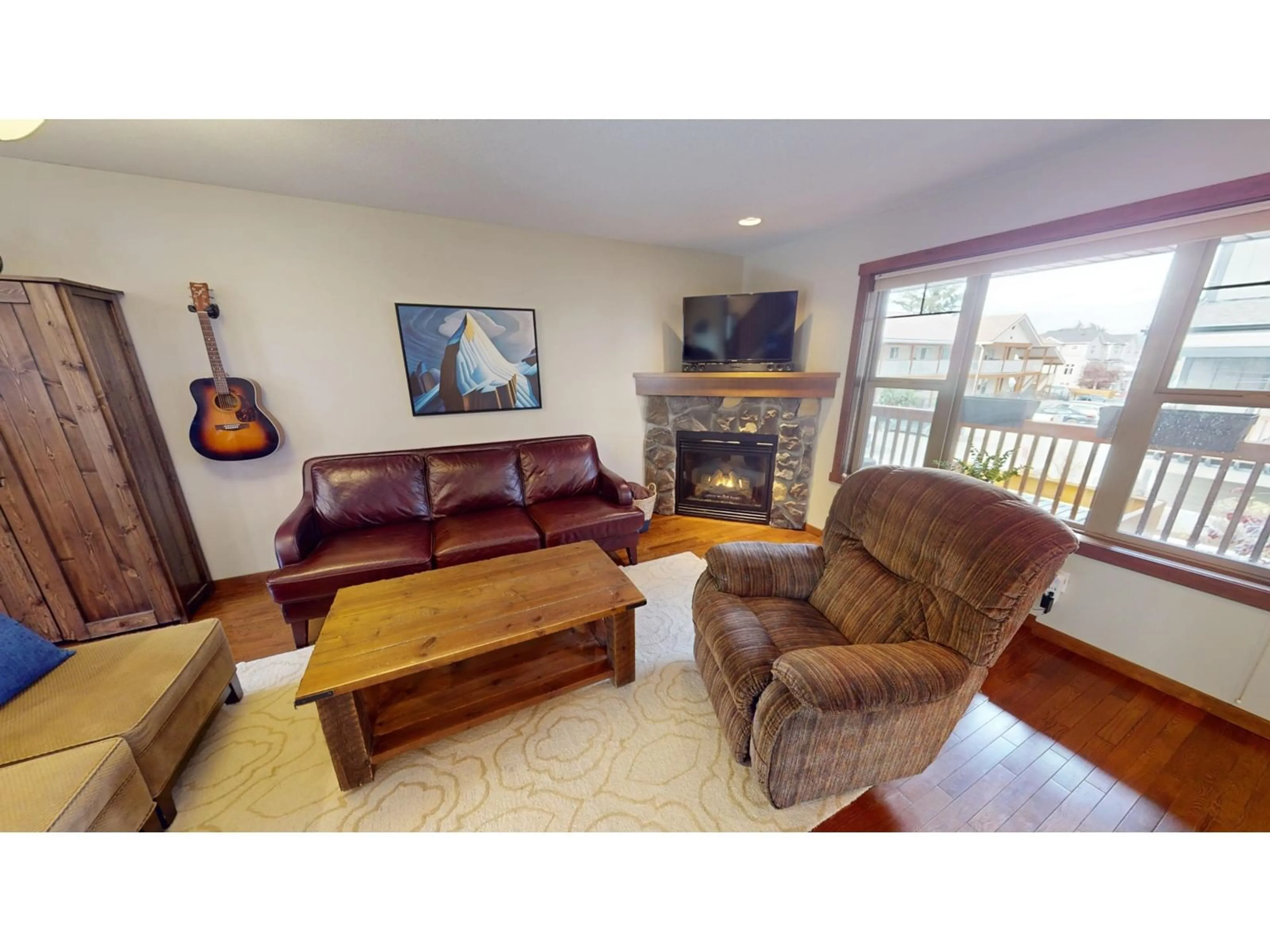 Living room, wood floors for 1000 9TH Street Unit# 23, Invermere British Columbia V0A1K0