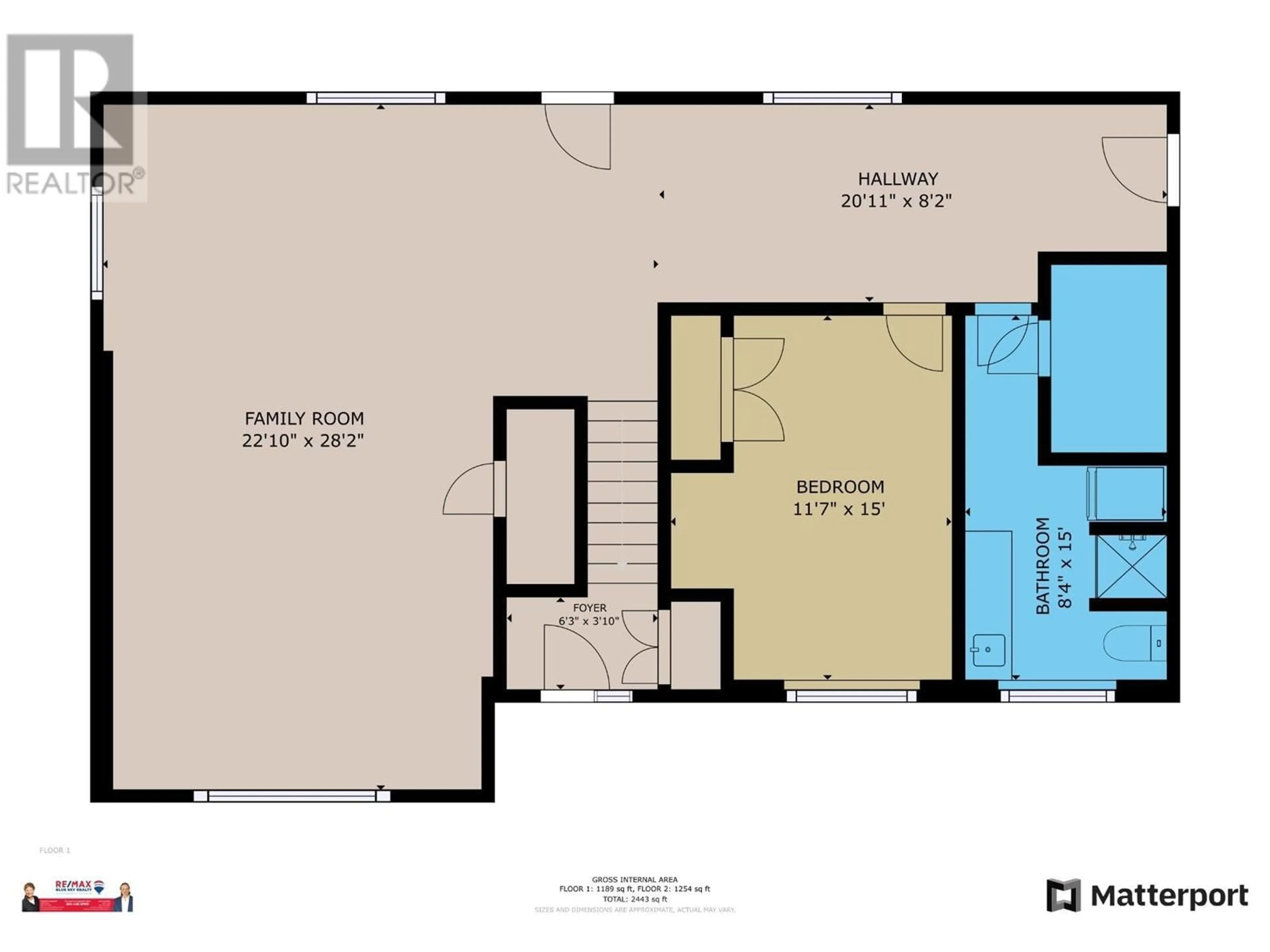 Floor plan for 4673 34TH  S Avenue, Cranbrook British Columbia V1C7A3