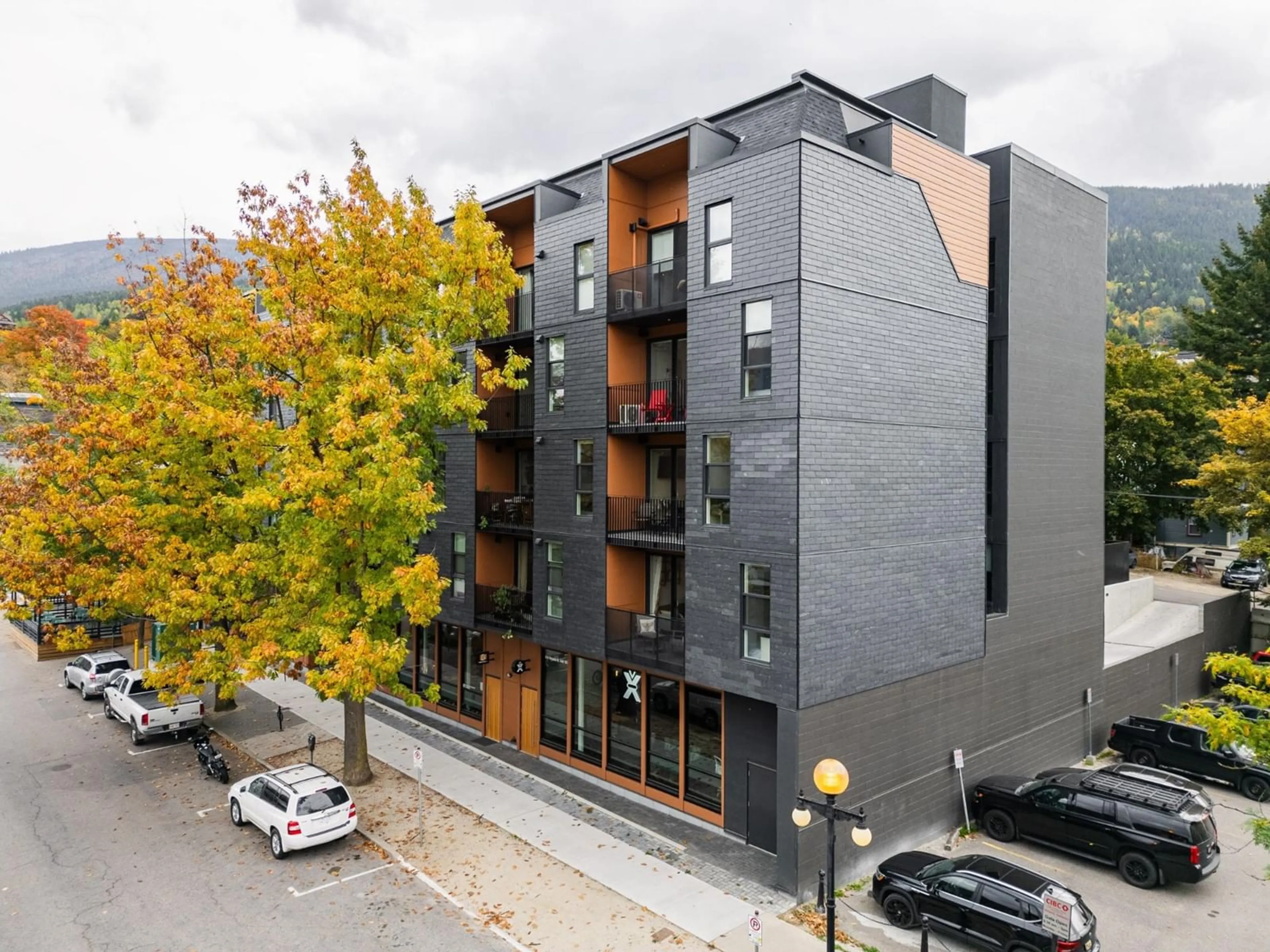 A pic from exterior of the house or condo, the front or back of building for 514 VICTORIA Street Unit# 301, Nelson British Columbia V1L4K8