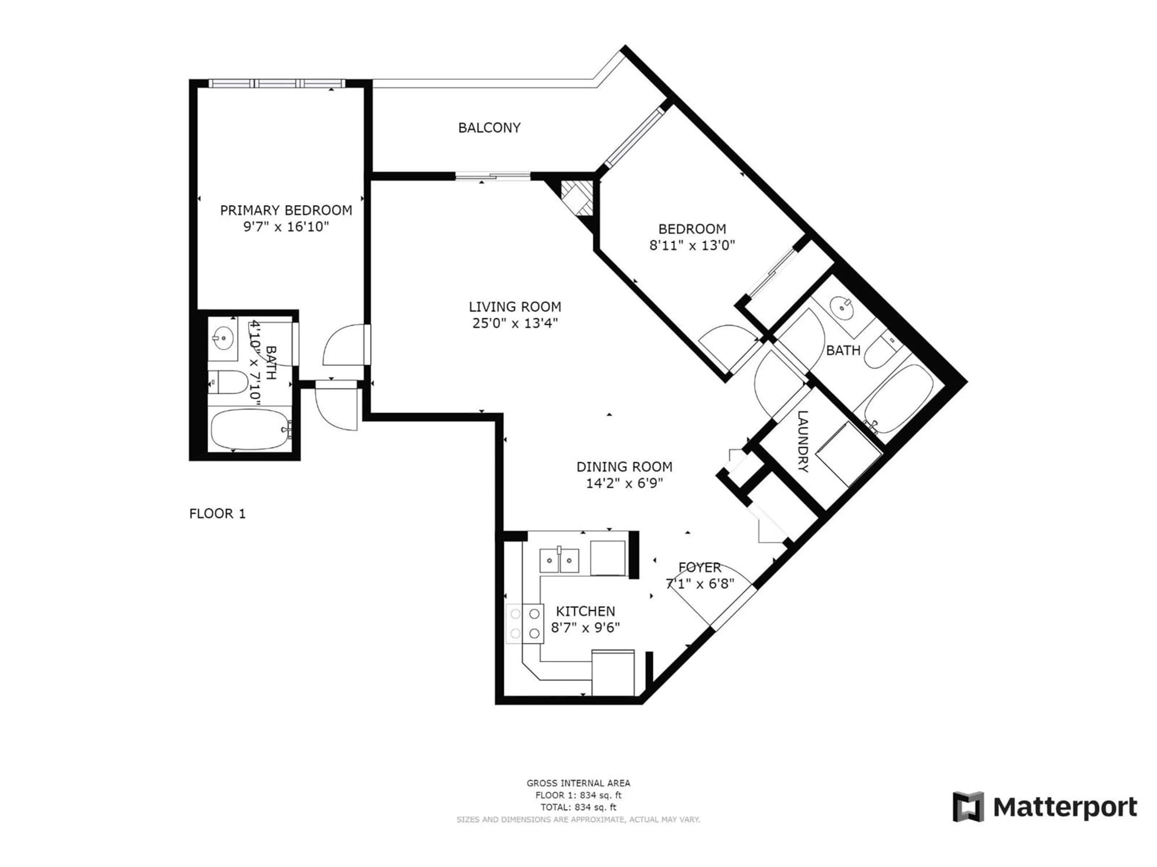 Floor plan for 4875 RADIUM Boulevard Unit# 207, Radium Hot Springs British Columbia V0A1M0