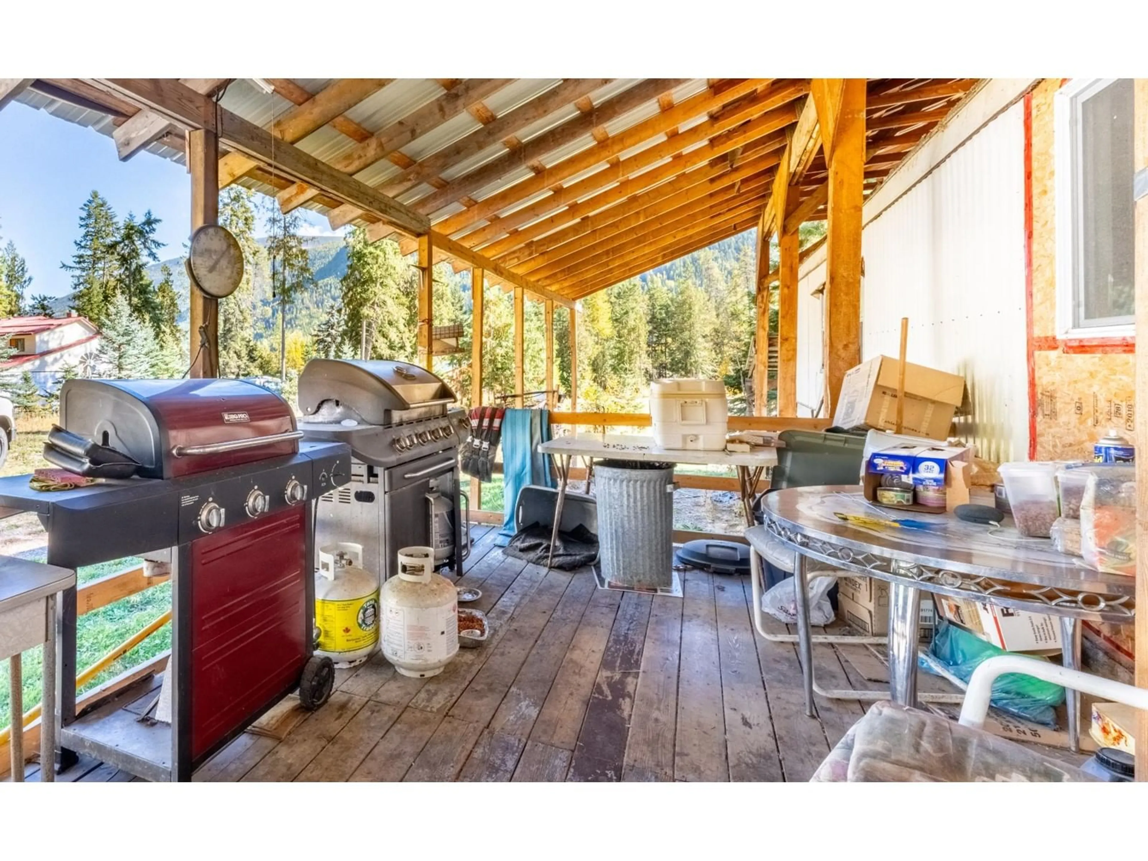 Patio for 4717 GOAT RIVER NORTH Road, Arrow Creek British Columbia V0B1G9