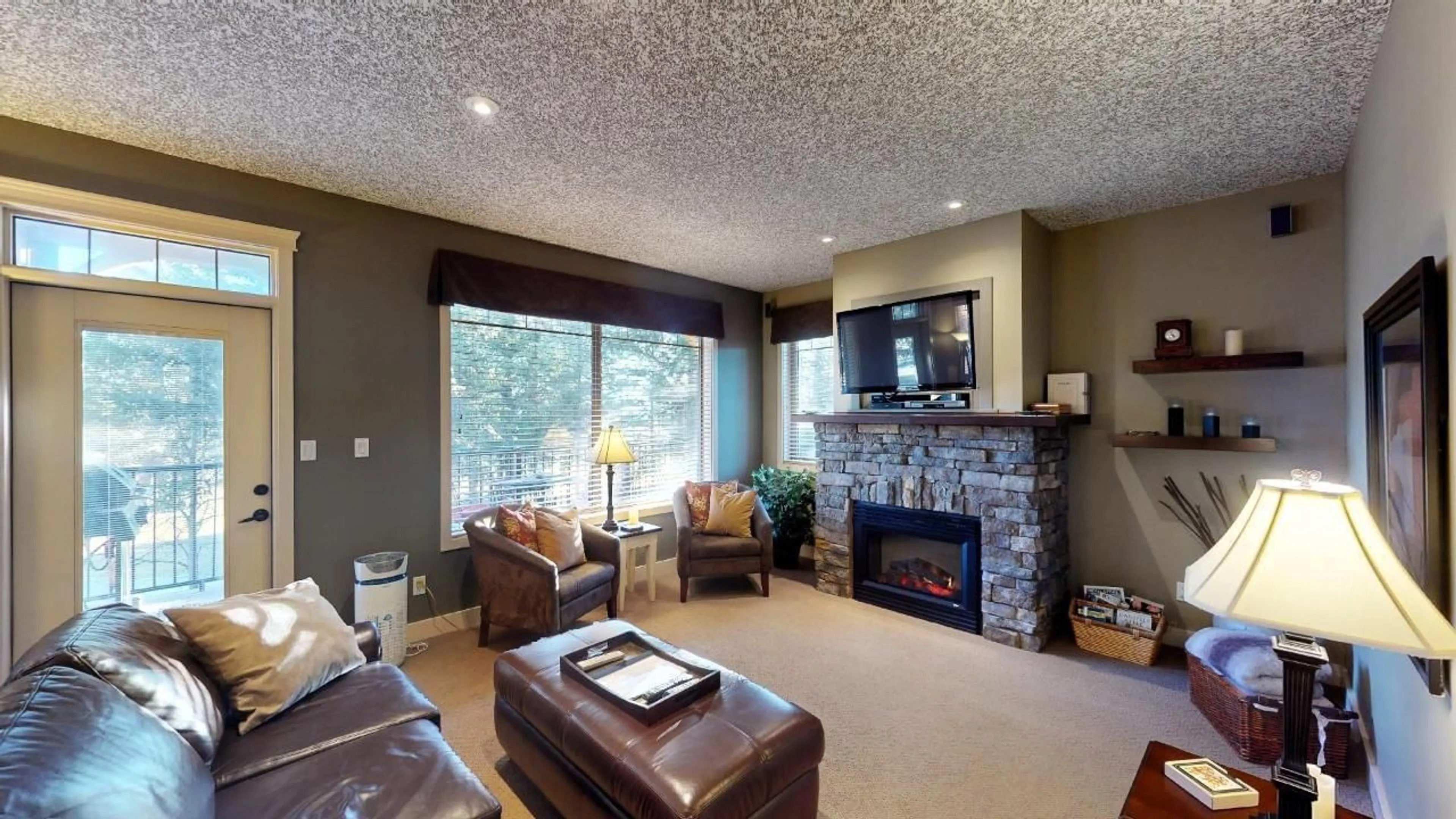 Living room, wood floors for 300 BIGHORN Boulevard Unit# 324, Radium Hot Springs British Columbia V0A1M0