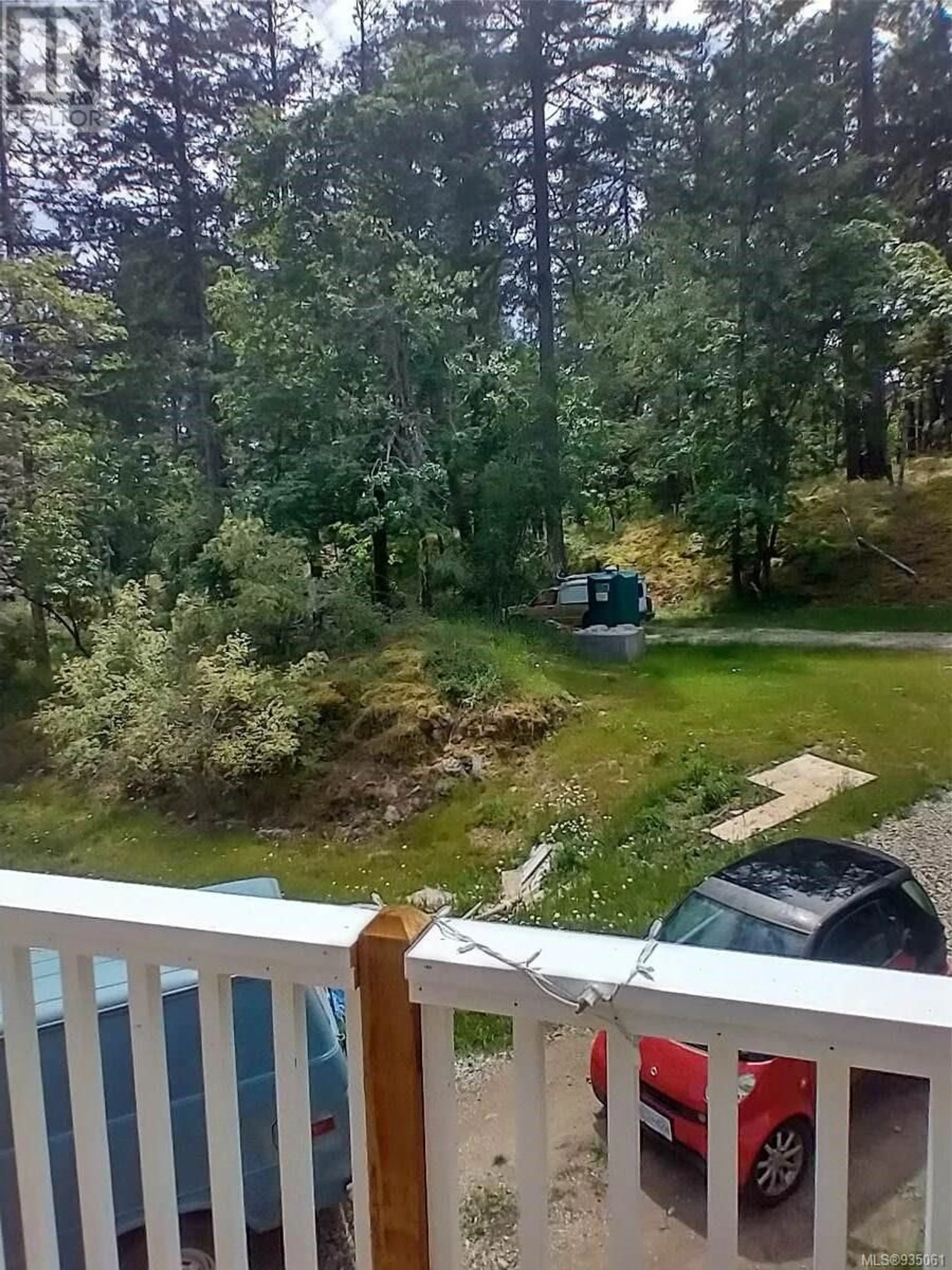 Balcony in the apartment, the fenced backyard for 151 Beaver Point Rd, Salt Spring British Columbia V8K1Y9