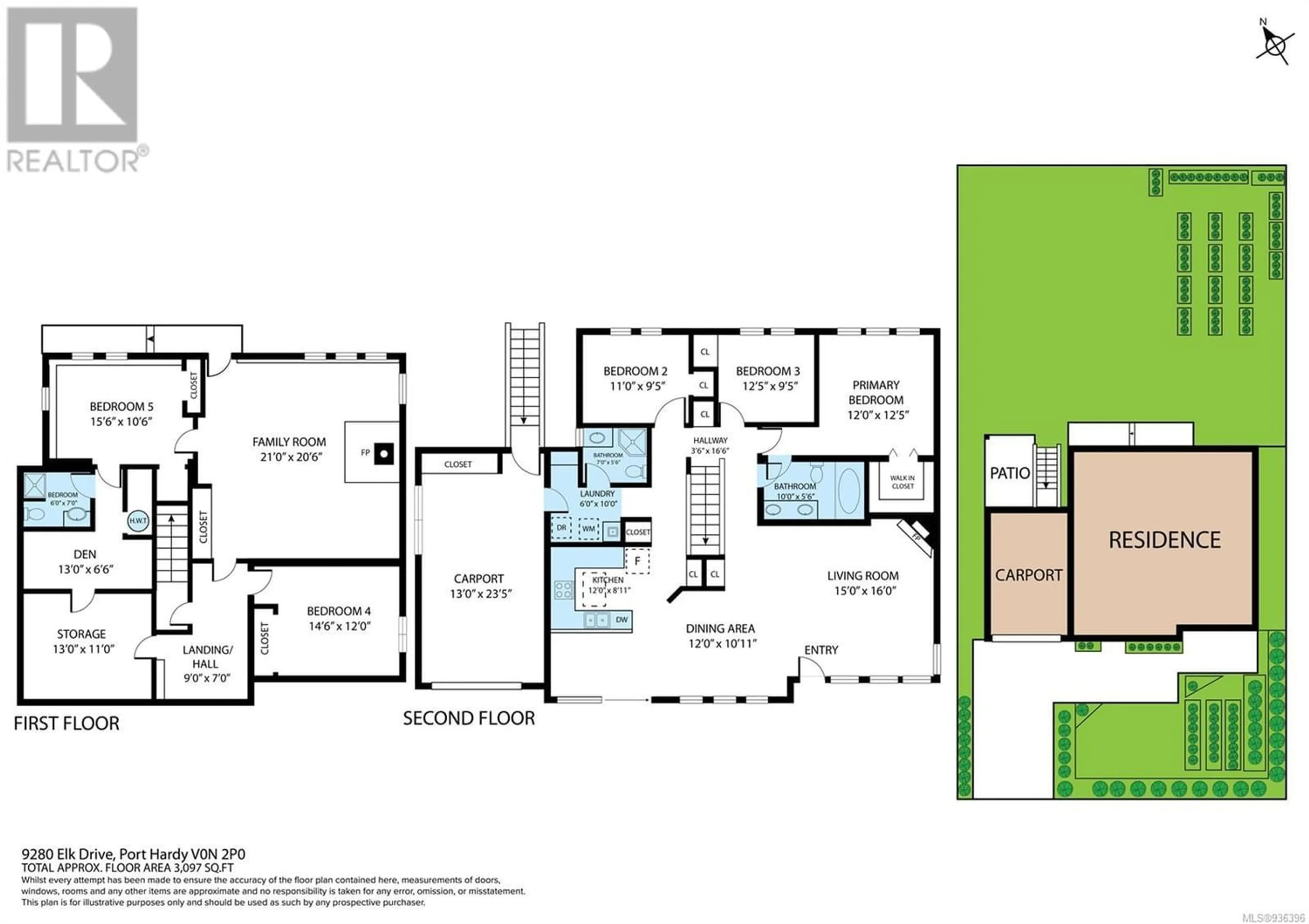 Floor plan for 9280 Elk Dr, Port Hardy British Columbia V0N2P0