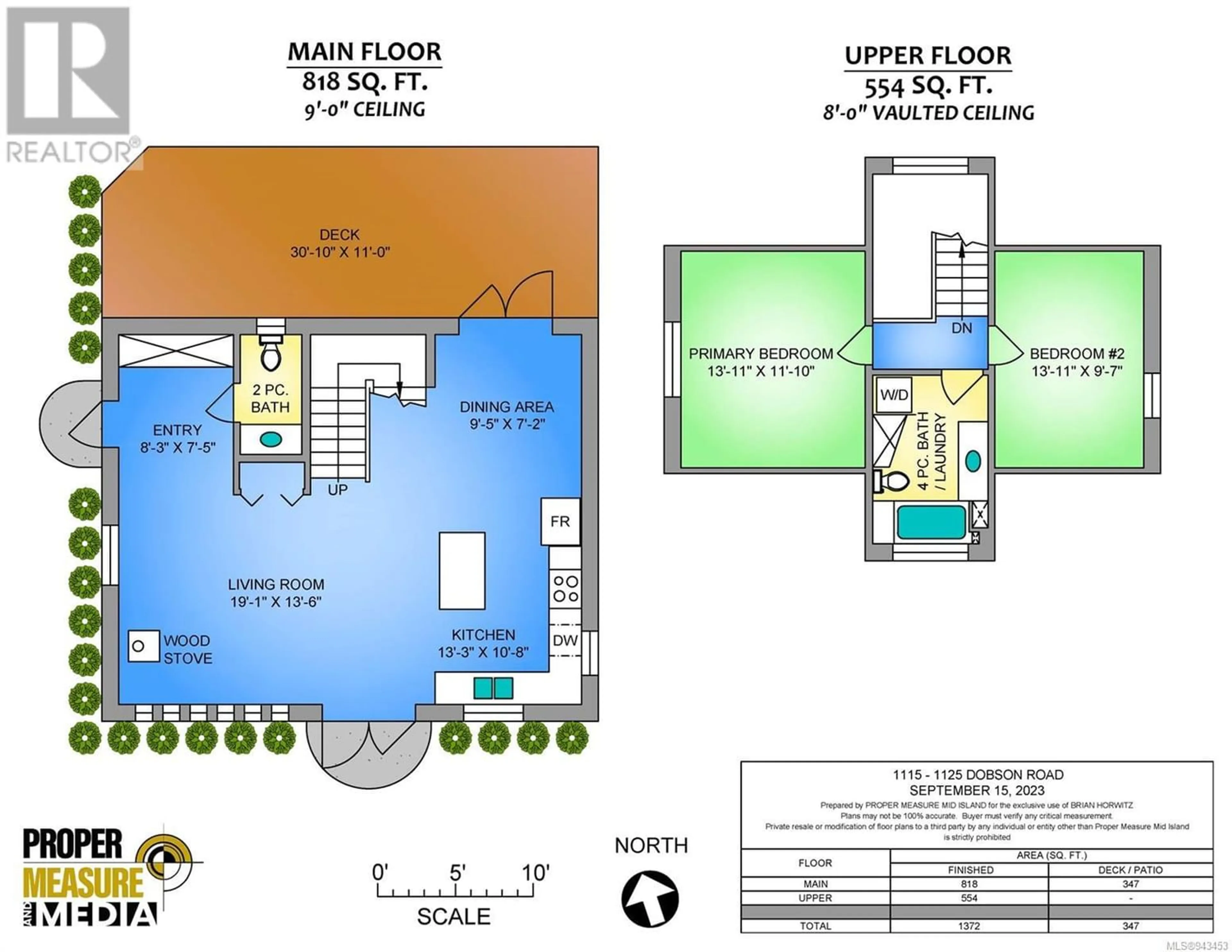 Floor plan for 1115 - 1125 Dobson Rd, Errington British Columbia V0R1V0