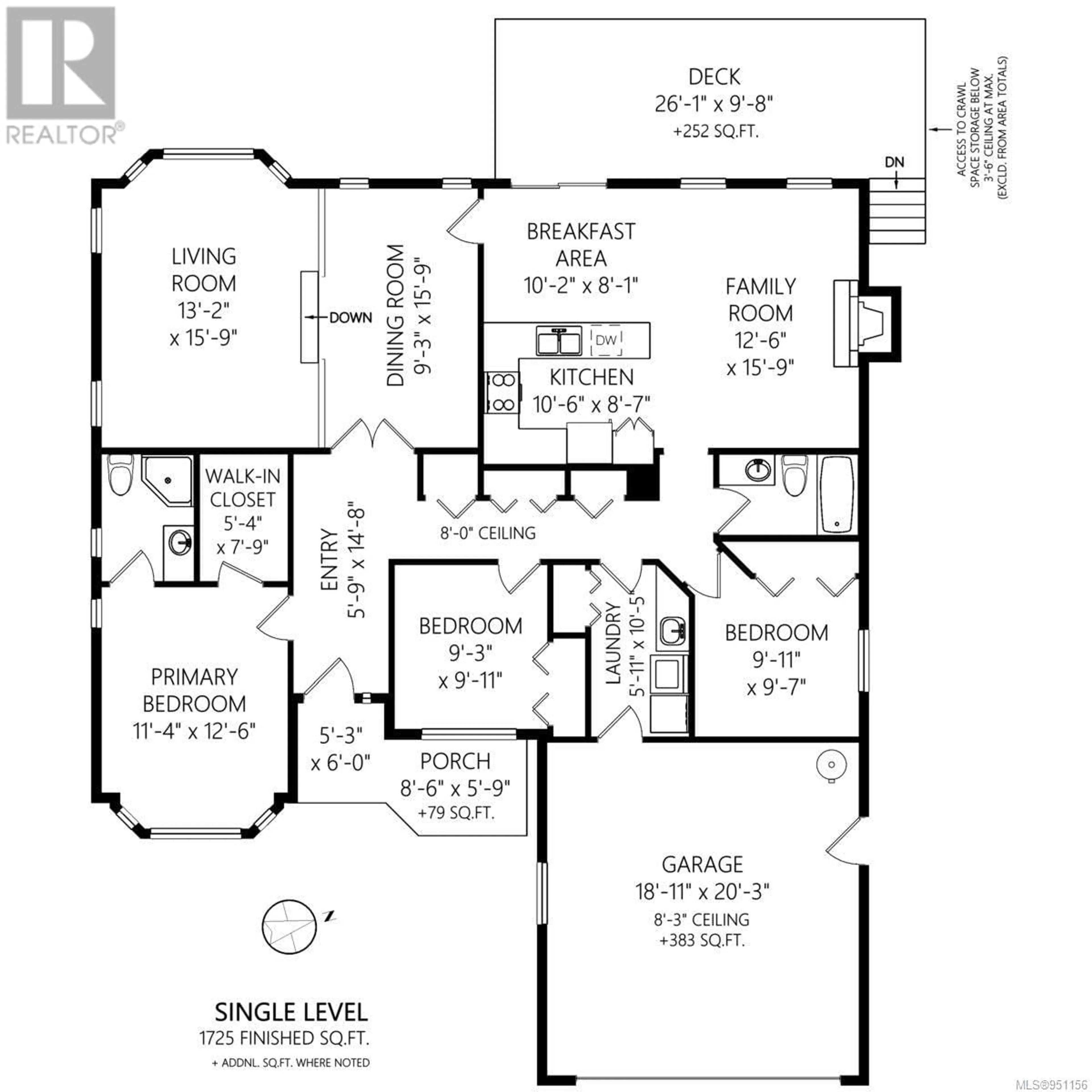 Floor plan for 6149 Everest Way, Duncan British Columbia V9L2W1