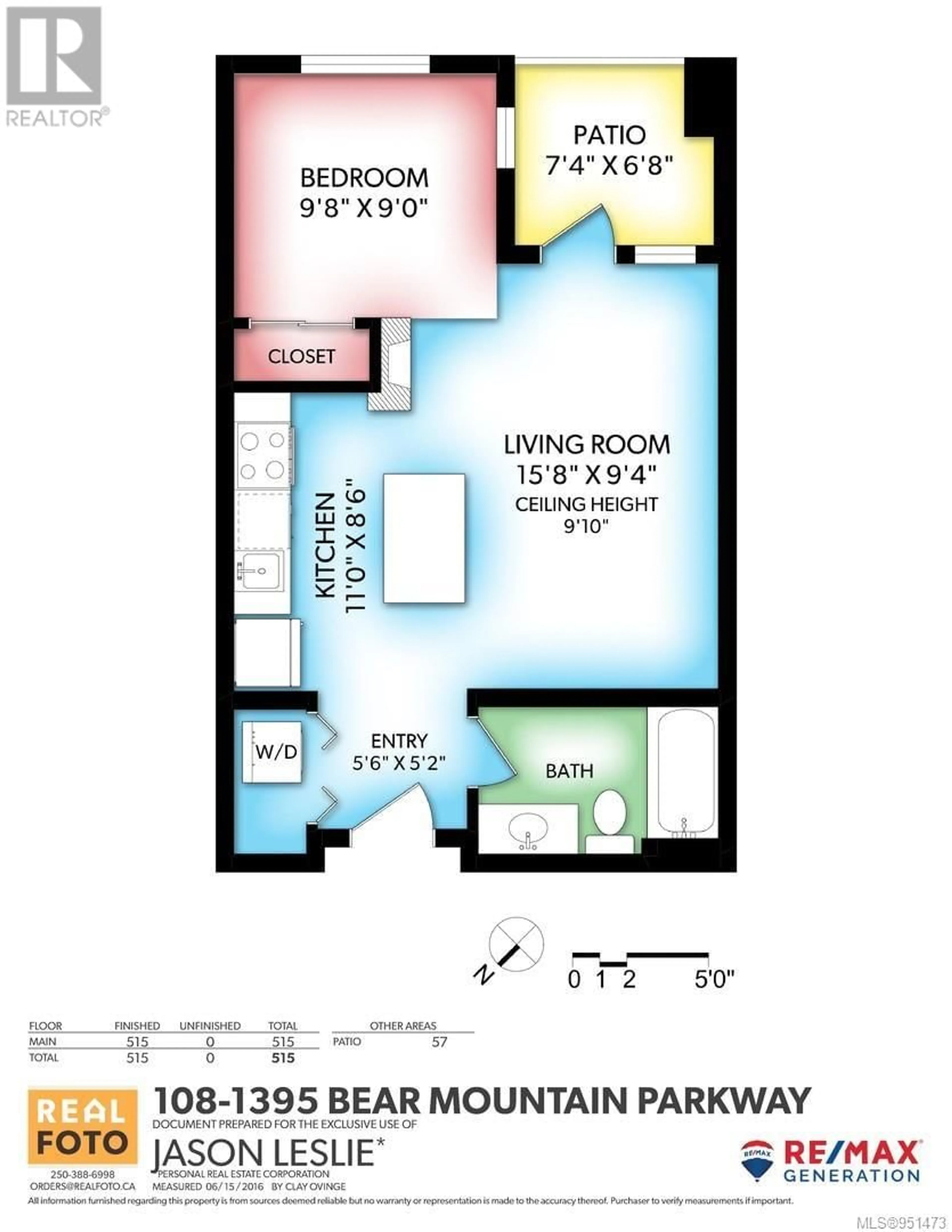 Floor plan for 108 1395 Bear Mountain Pkwy, Langford British Columbia V9B0E1