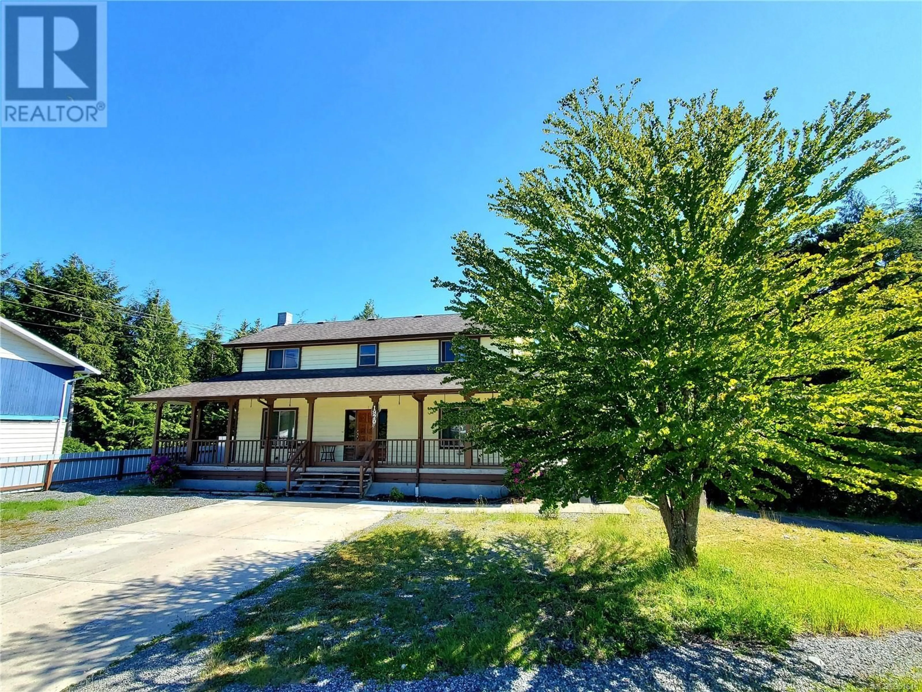 Outside view for 1970 Cynamocka Rd, Ucluelet British Columbia V0R3A0