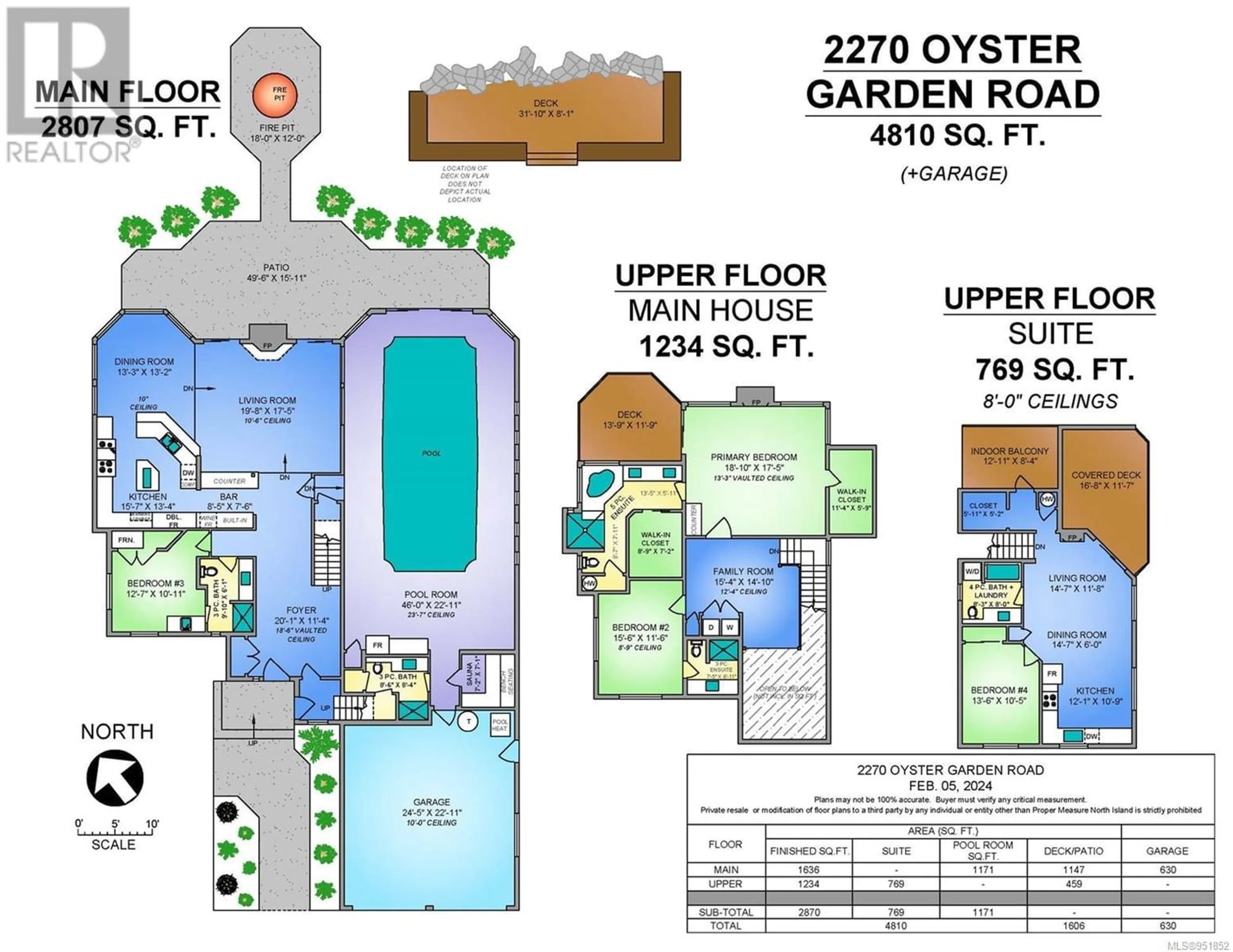 Floor plan for 2270 Oyster Garden Rd, Campbell River British Columbia V9H1E7