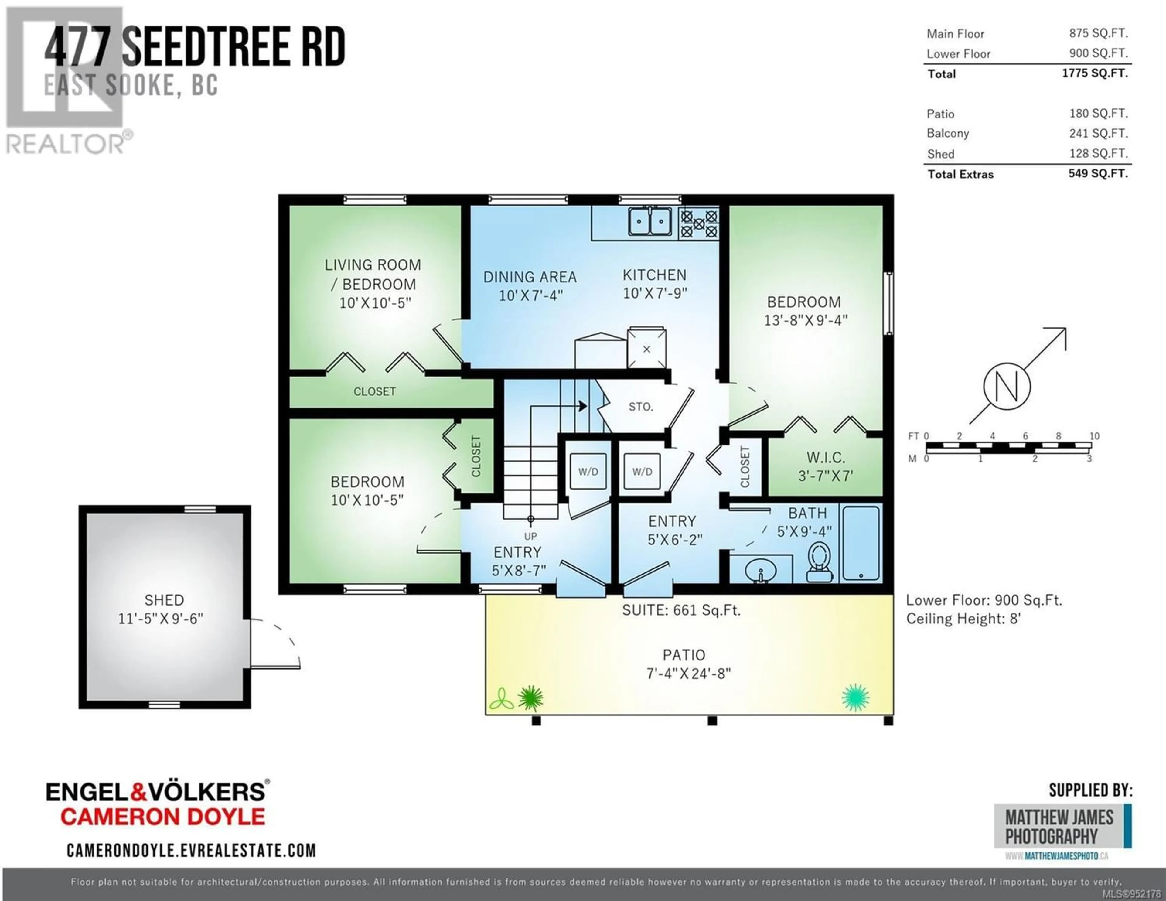 Floor plan for 477 Seedtree Rd, Sooke British Columbia V9C1Z2