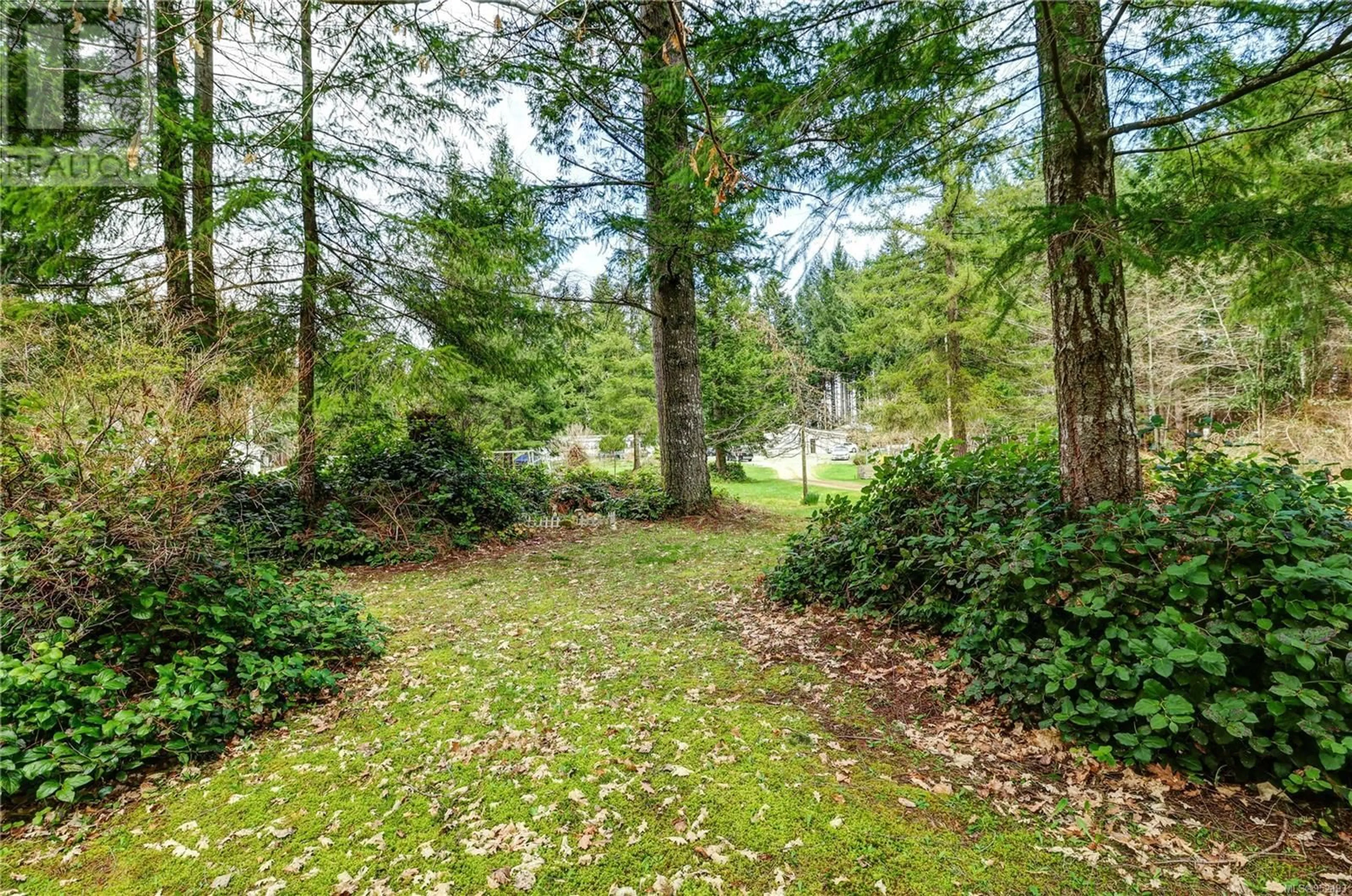 A pic from outside/outdoor area/front of a property/back of a property/a pic from drone, water/lake/river/ocean view for A & B - 2826 BRUCE ROAD, Black Creek British Columbia V9J1B7