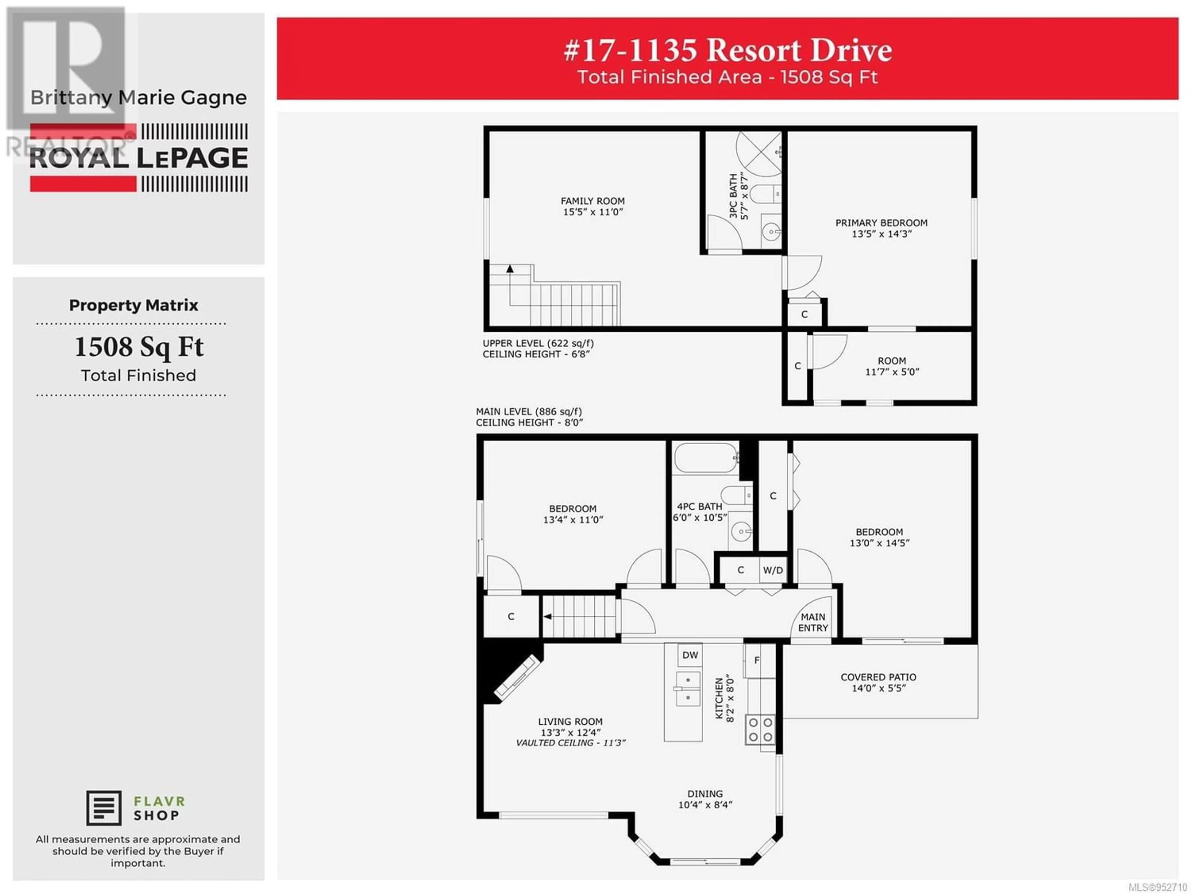 Floor plan for 17 1135 Resort Dr, Parksville British Columbia V9P2T6