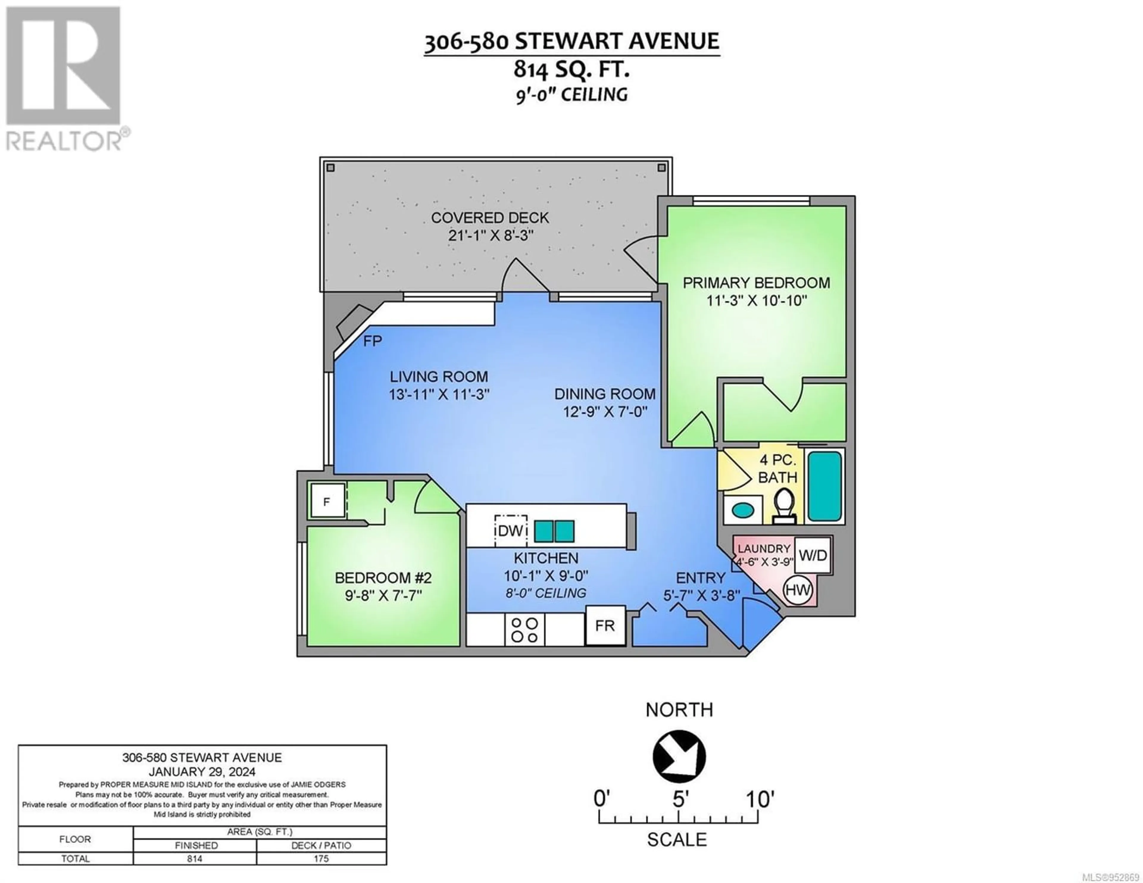 Floor plan for 306 580 Stewart Ave, Nanaimo British Columbia V9S0A1