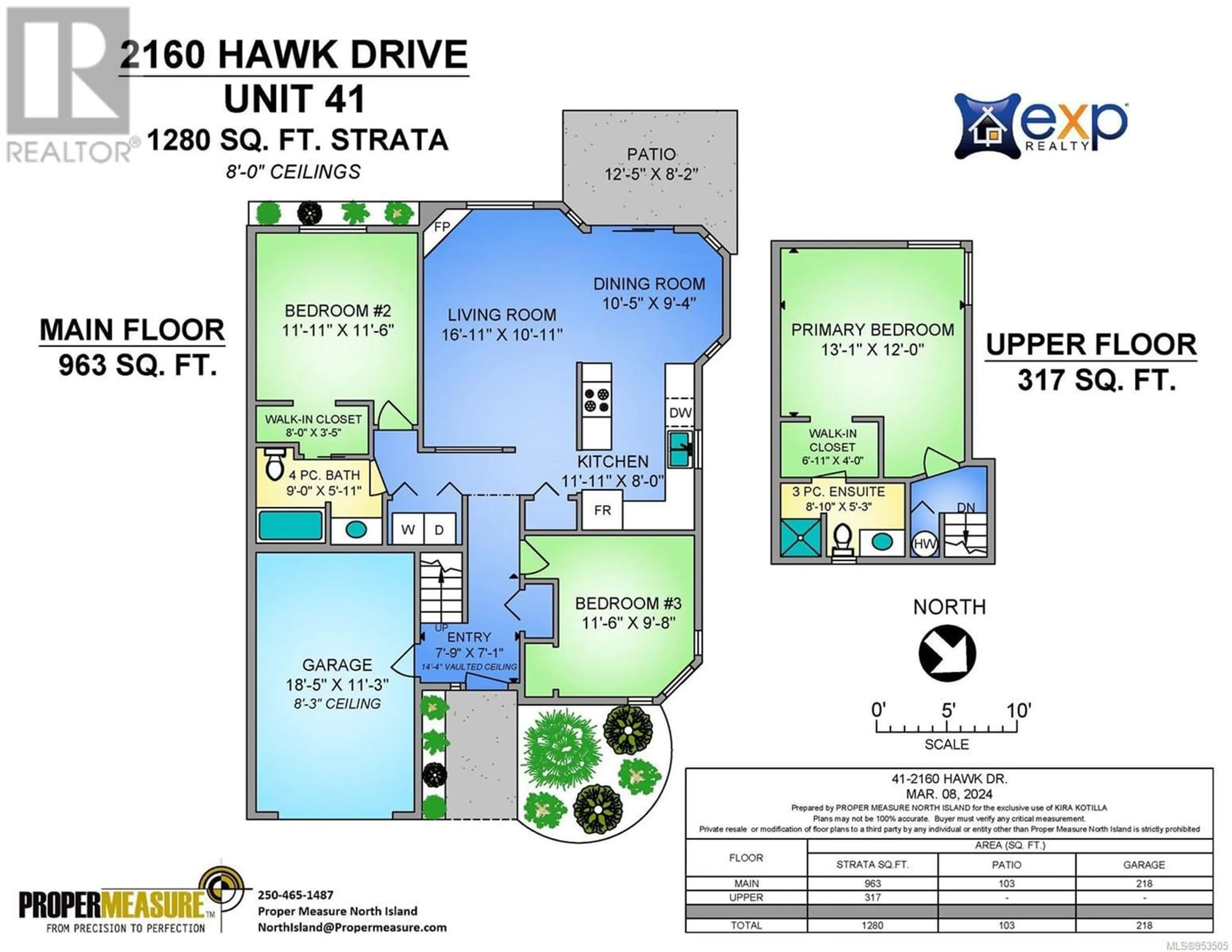 Floor plan for 41 2160 Hawk Dr, Courtenay British Columbia V9N9B2