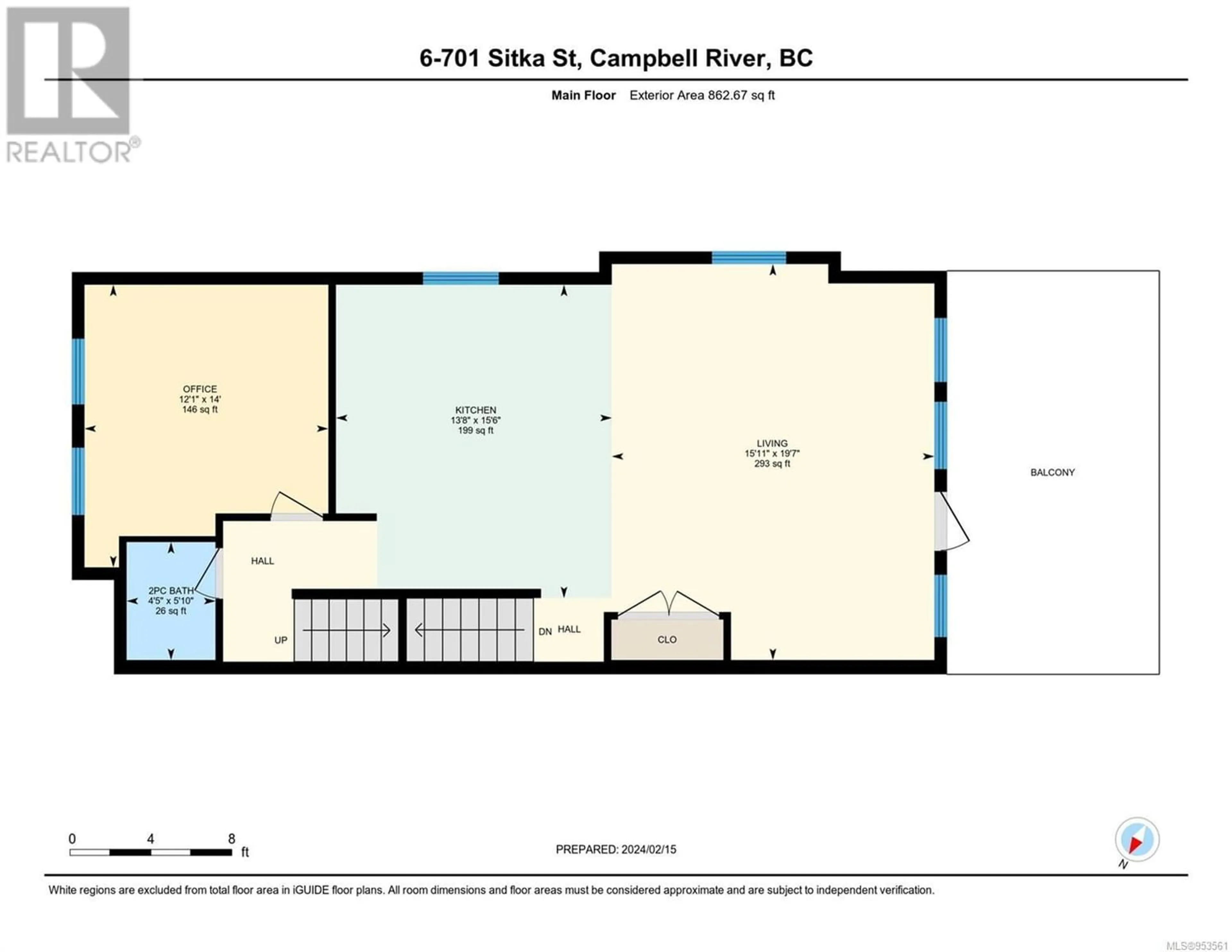 Floor plan for 6 701 Sitka St, Campbell River British Columbia V9H0E5