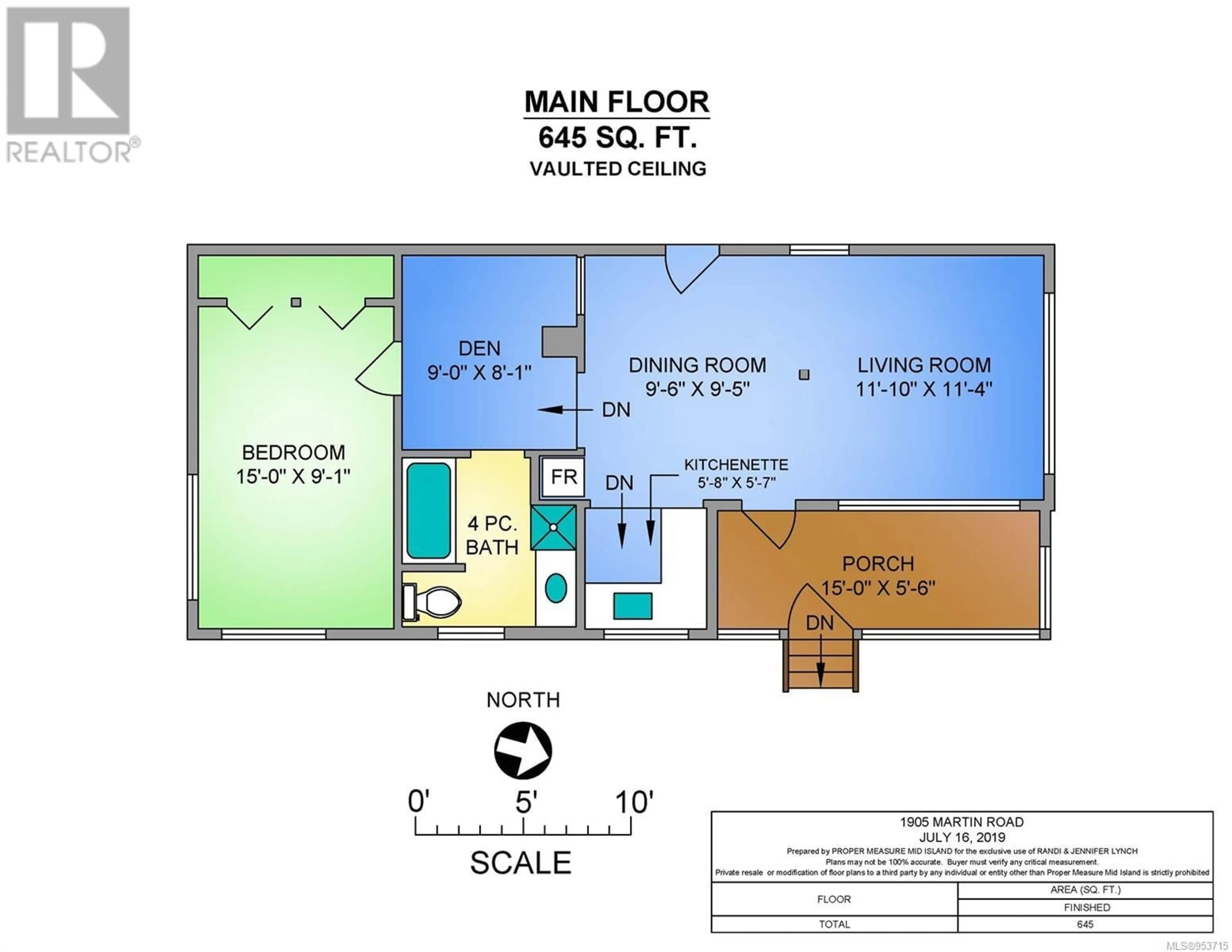 Floor plan for 1905 MARTIN ROAD, Gabriola Island British Columbia V0R1X7