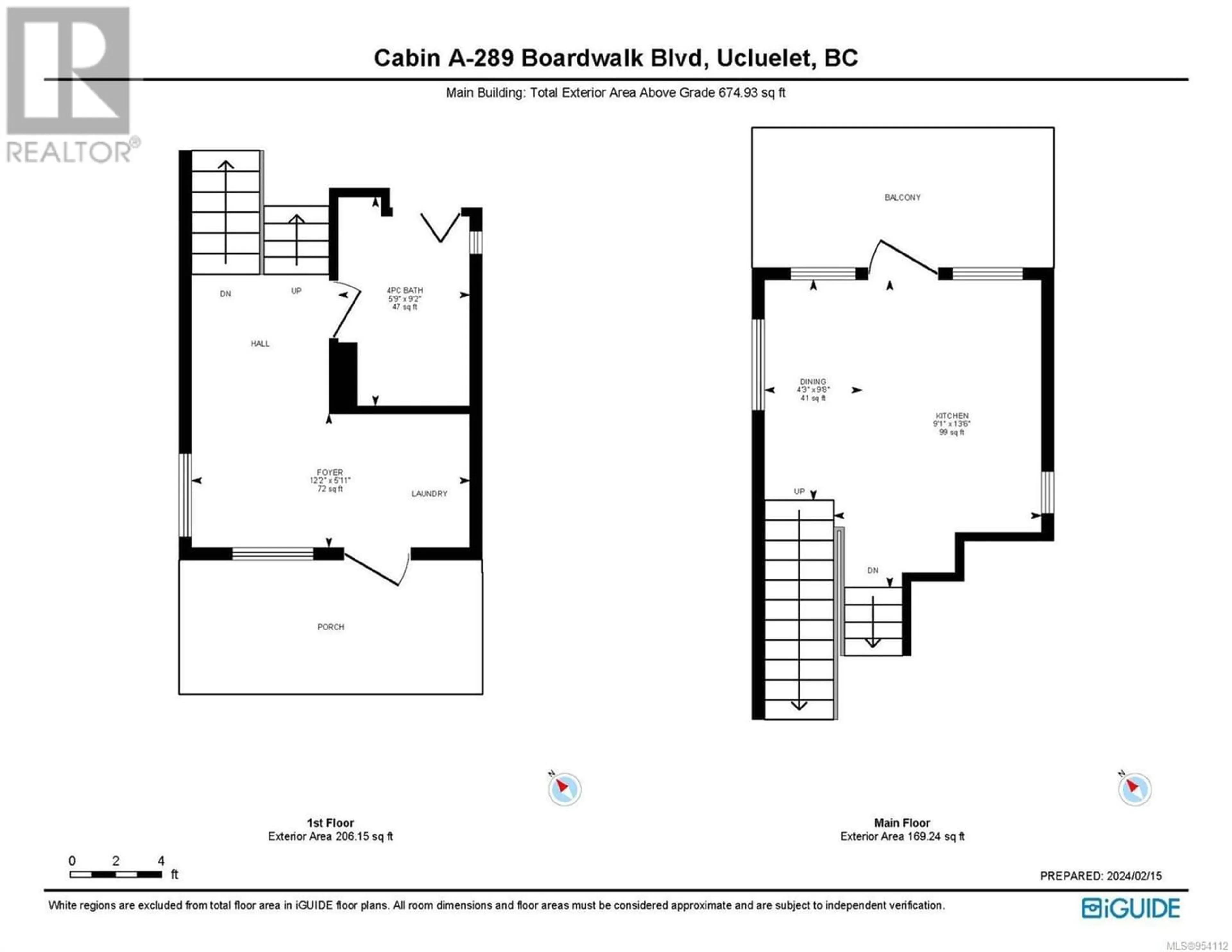 Floor plan for A 289 Boardwalk Blvd, Ucluelet British Columbia V0R3A0