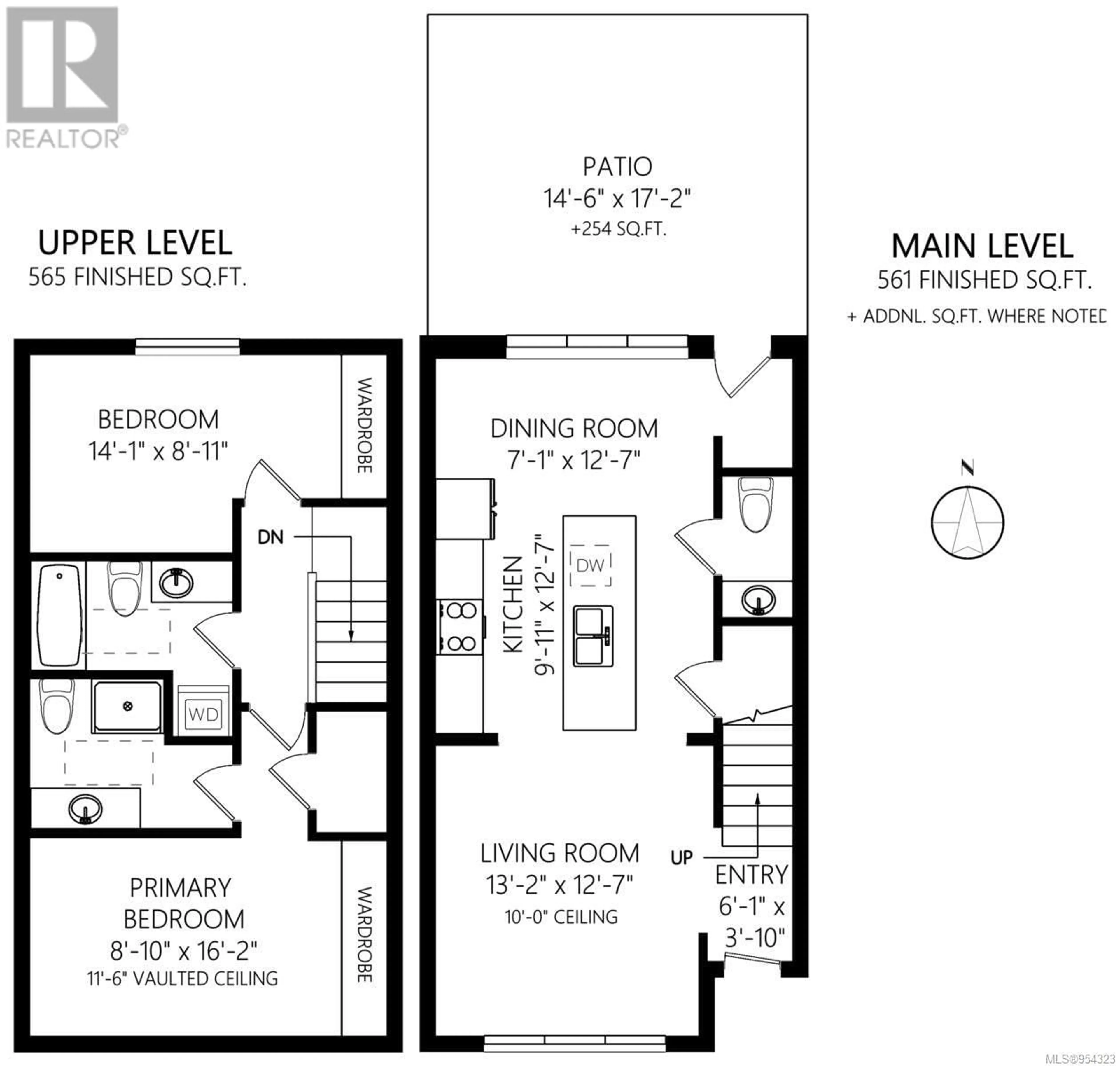 Floor plan for 15 230 Wilson St, Victoria British Columbia V9A3G2