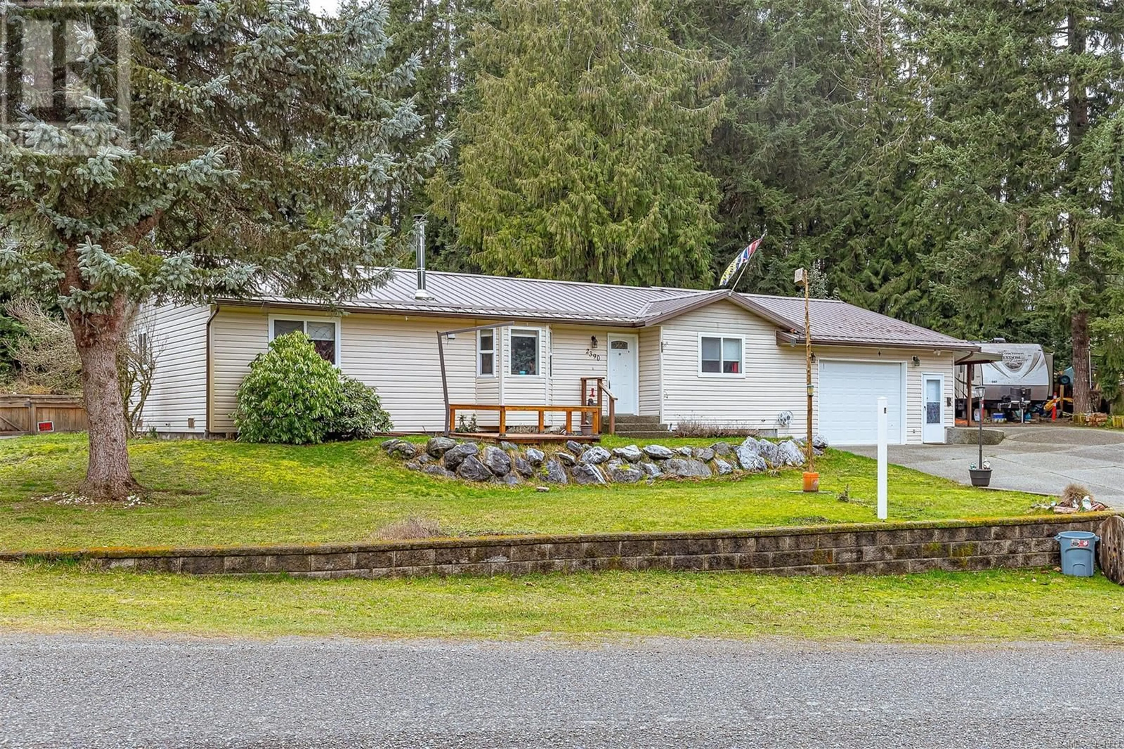 Frontside or backside of a home, cottage for 2390 Terrace Rd, Shawnigan Lake British Columbia V0R2W1