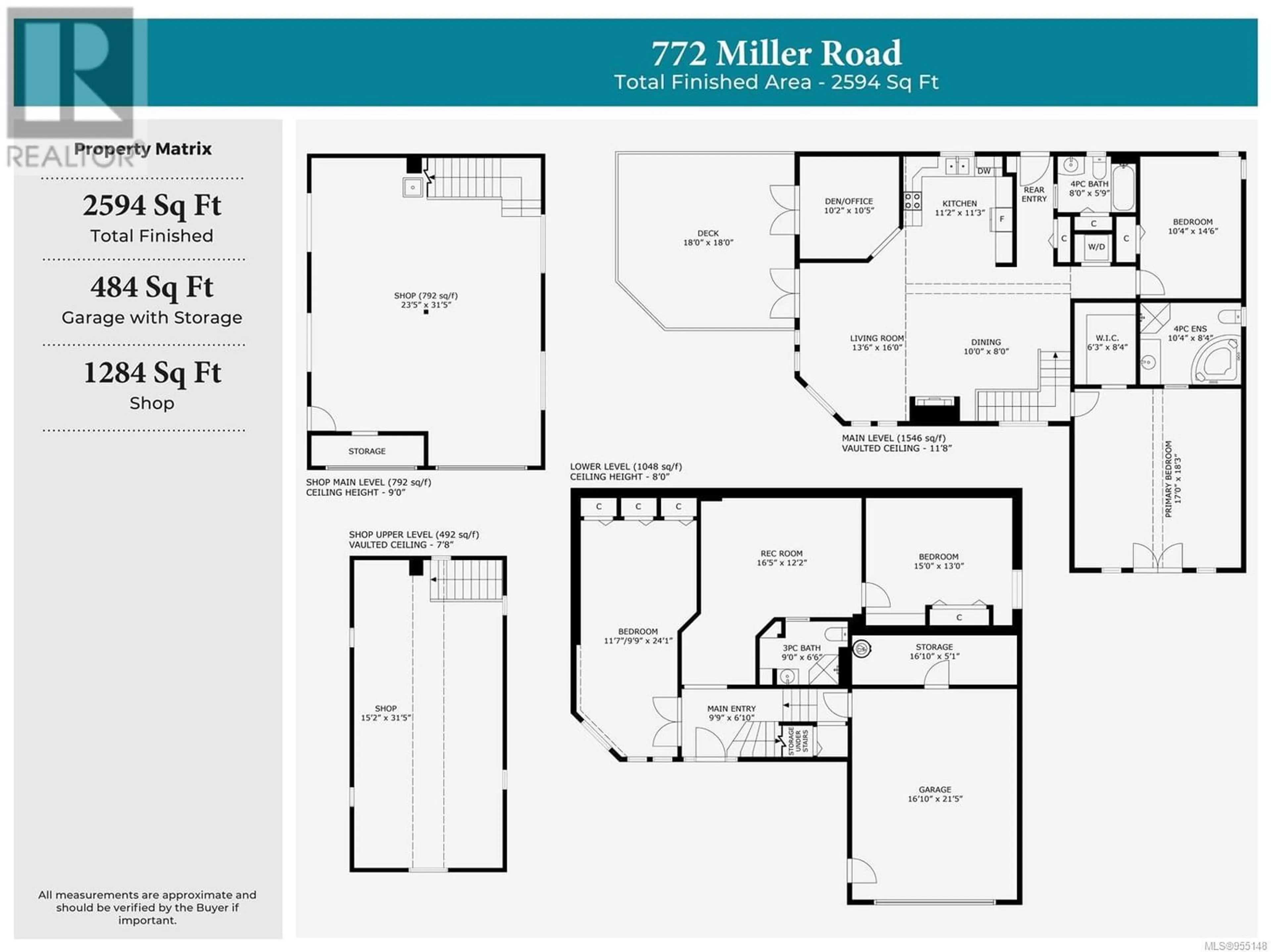 Floor plan for 772 Miller Rd, French Creek British Columbia V9P1Z1