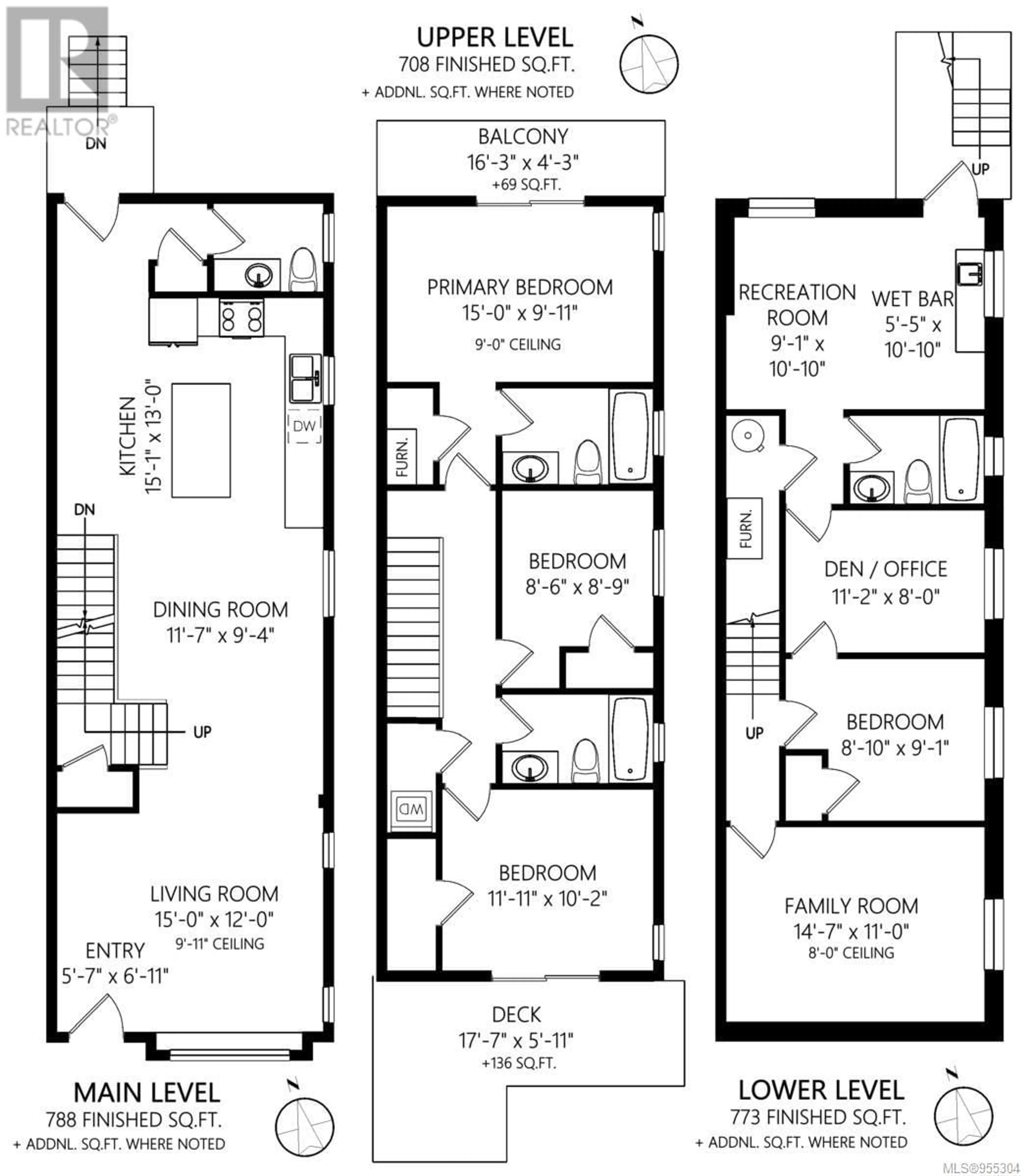 Floor plan for 1042A Colville Rd, Esquimalt British Columbia V9A4P7