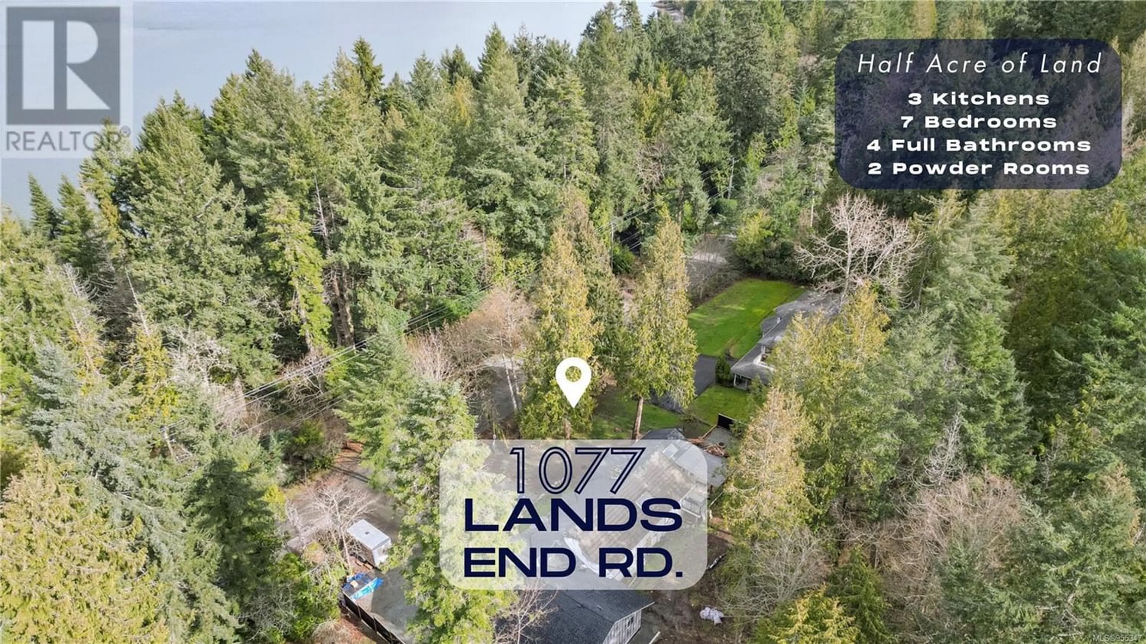 Street view for 1077 Lands End Rd, North Saanich British Columbia V8L5L3