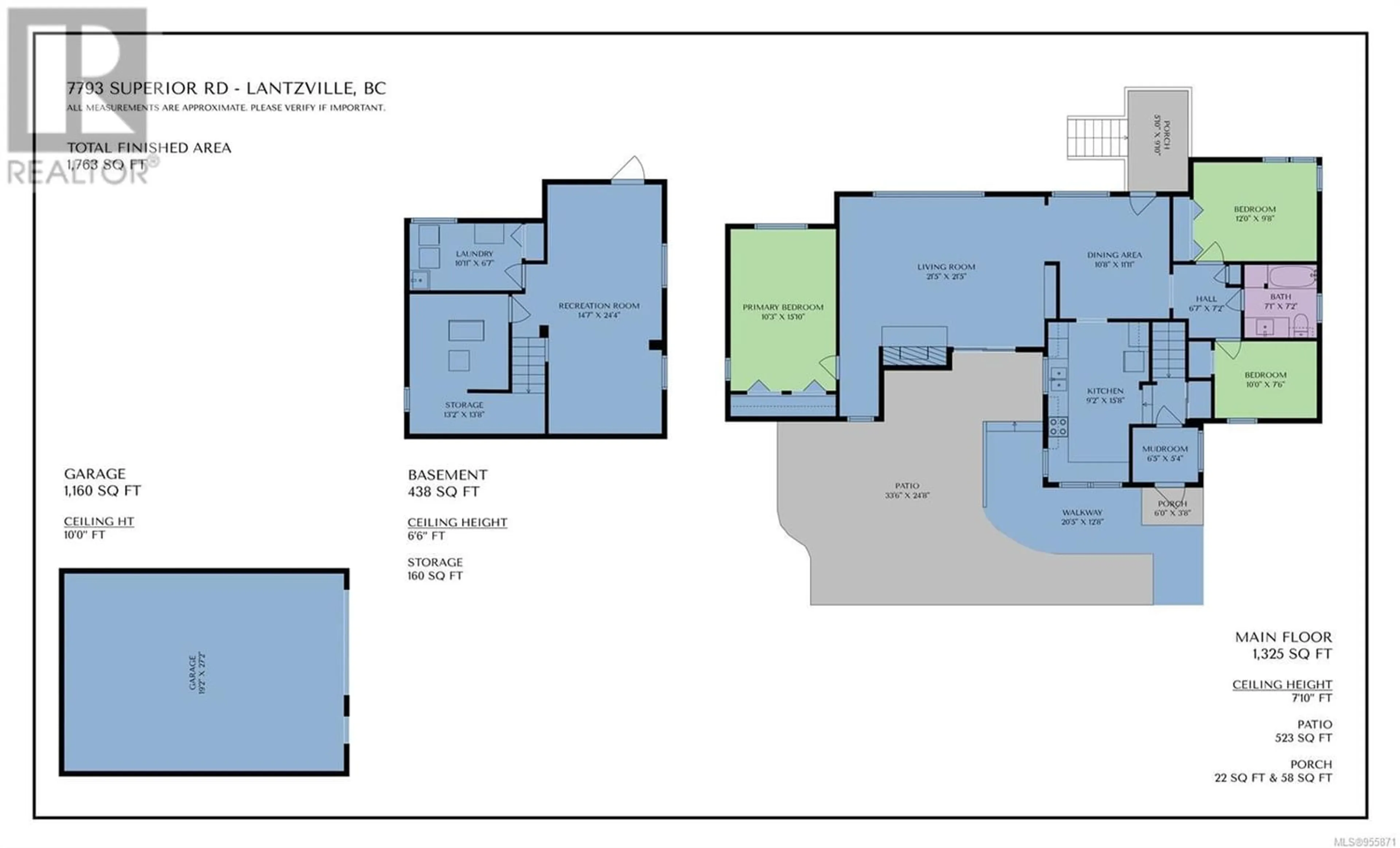 Floor plan for 7793 SUPERIOR Rd, Lantzville British Columbia V0R2H0