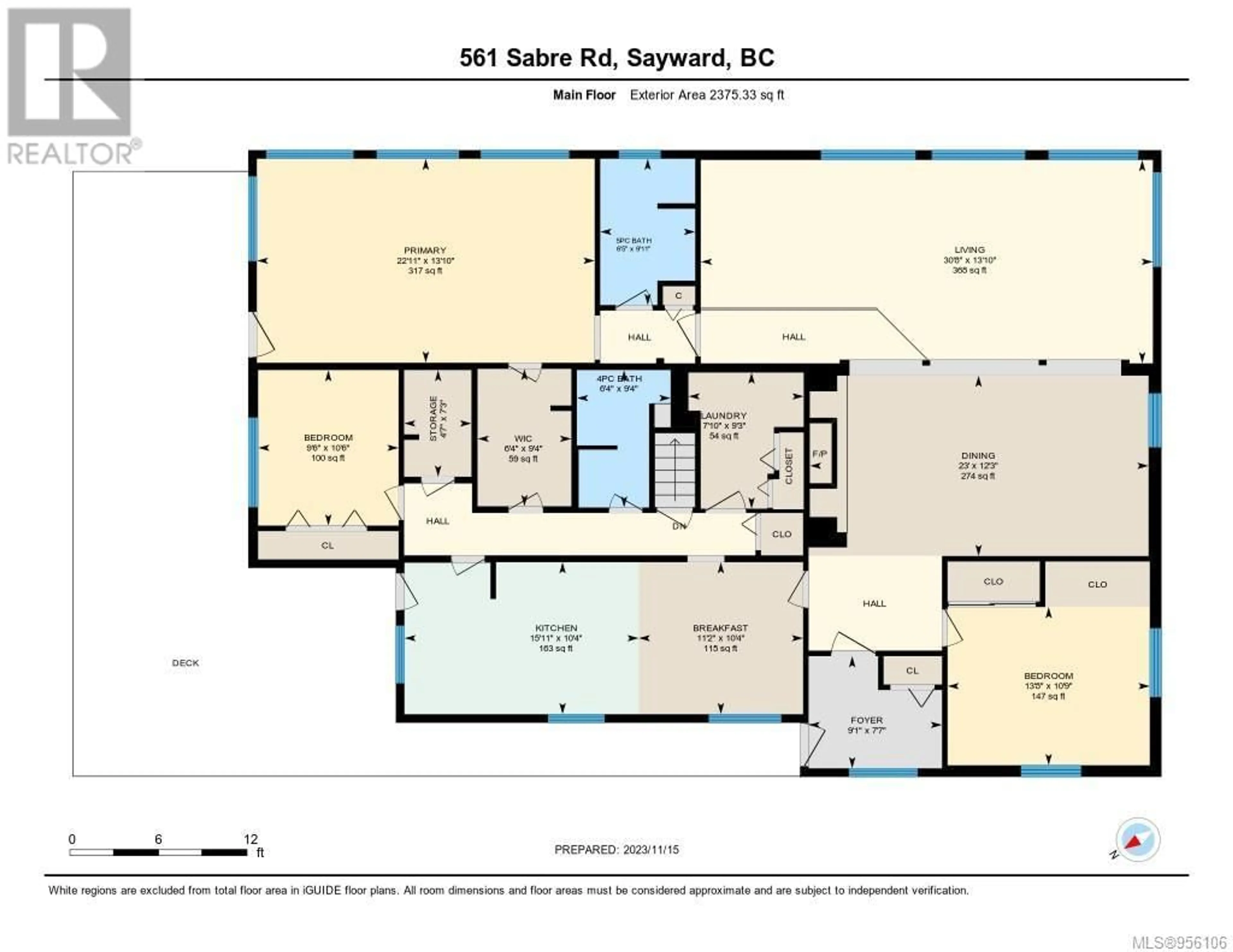 Floor plan for 561 Sabre Rd, Sayward British Columbia V0P1R0