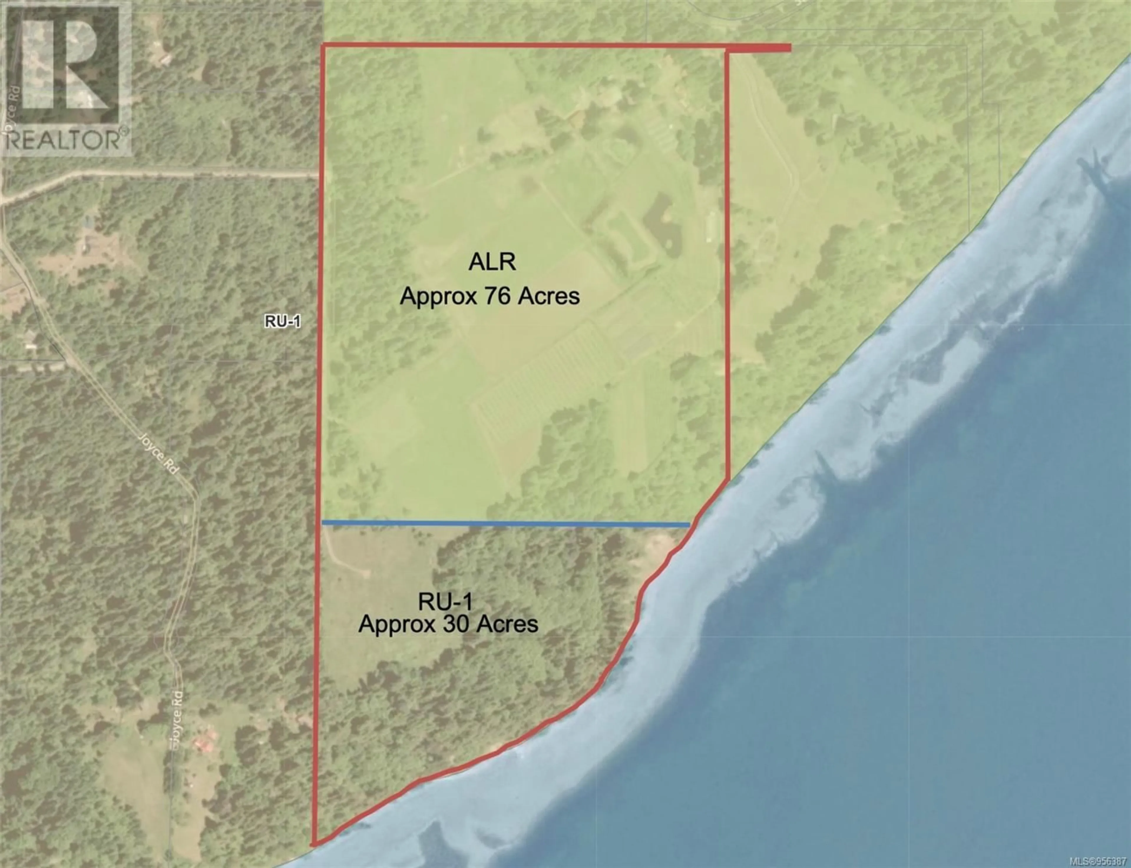 Picture of a map for 243 CAPE MUDGE ROAD, Quadra Island British Columbia V0P1N0