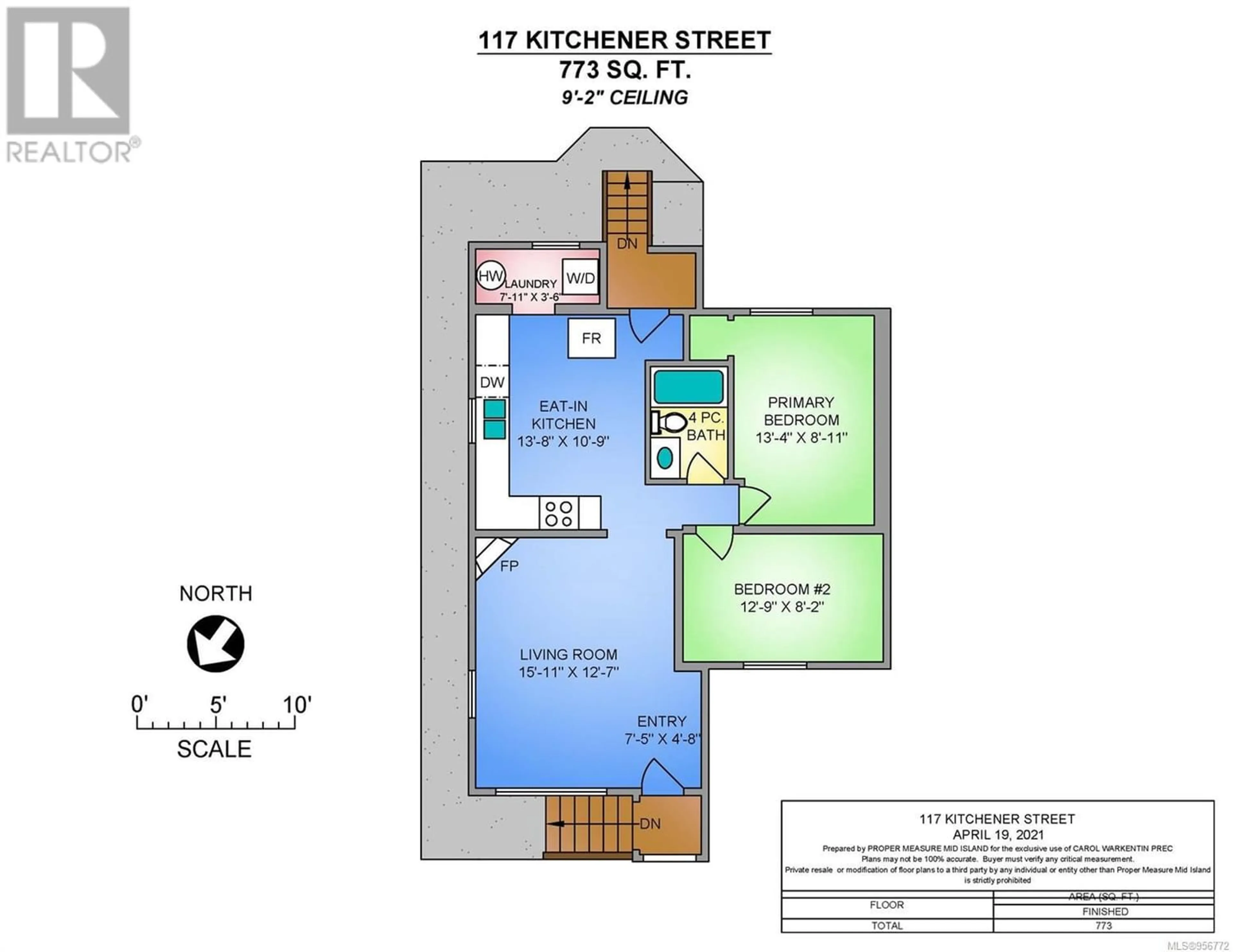 Floor plan for 117 Kitchener St, Ladysmith British Columbia V9G1A7