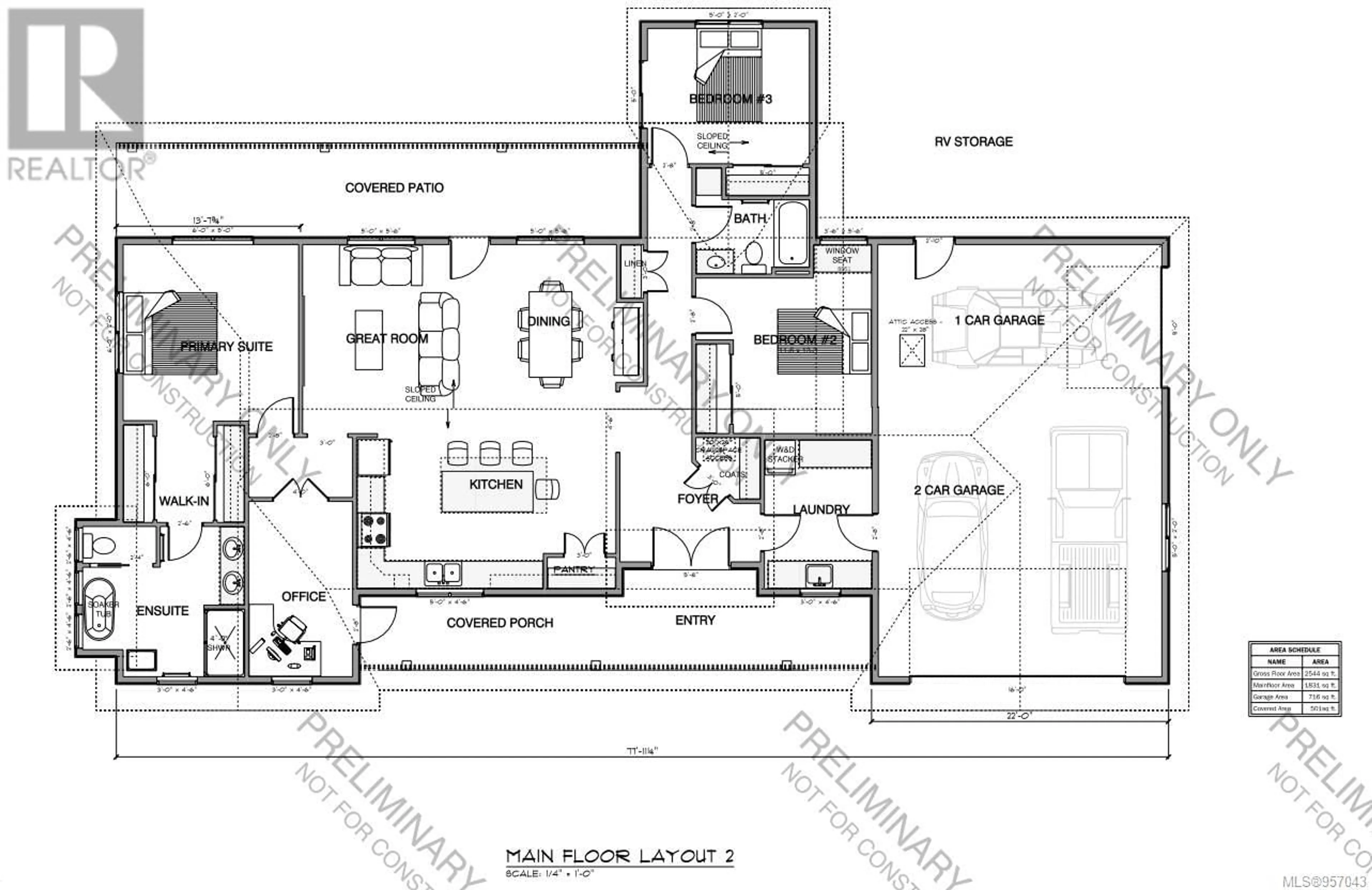 Floor plan for 1060 Mclaughlin Pl, Qualicum Beach British Columbia V9K1M9