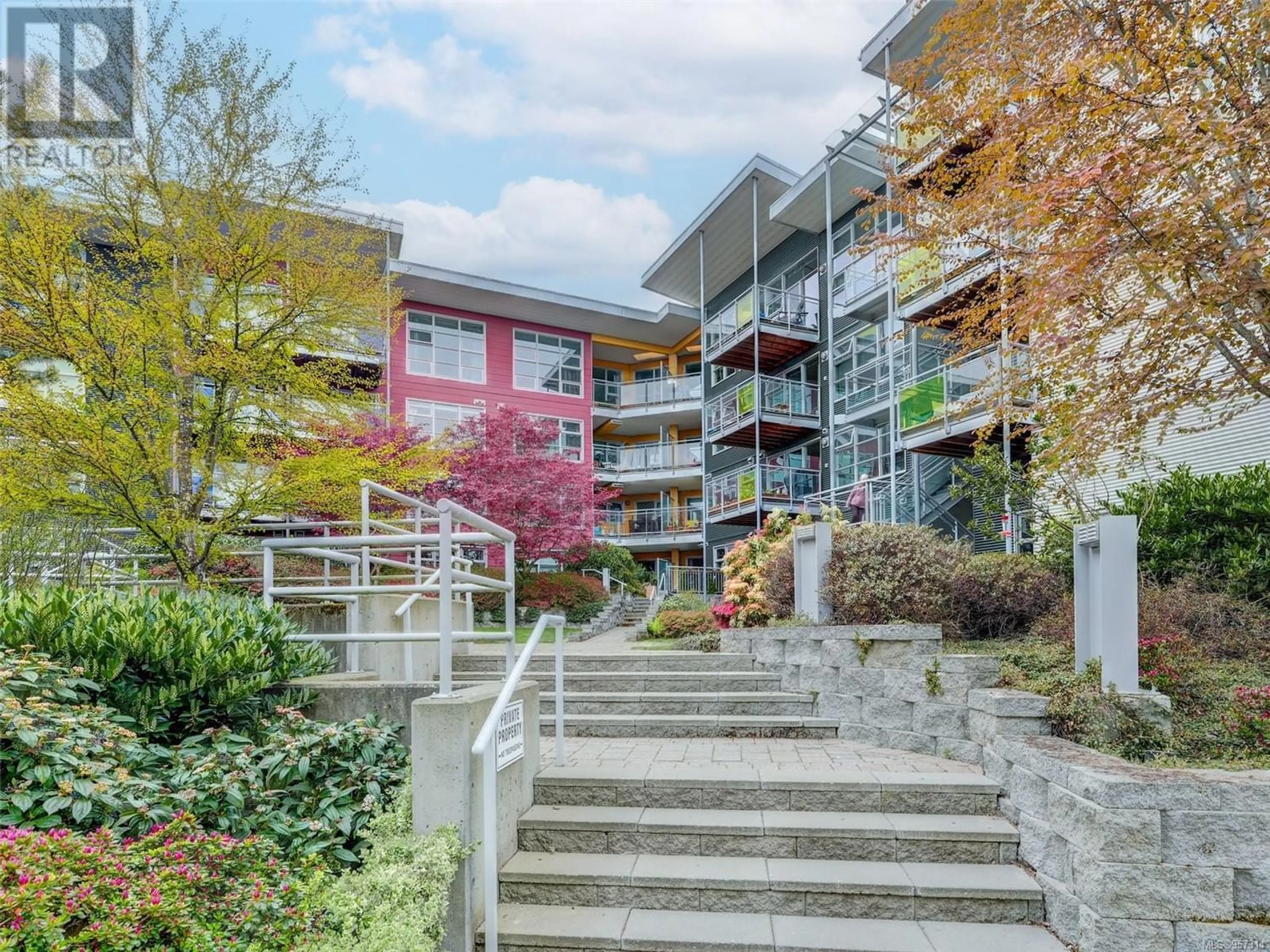 A pic from exterior of the house or condo for 408 797 Tyee Rd, Victoria British Columbia V9A7R4