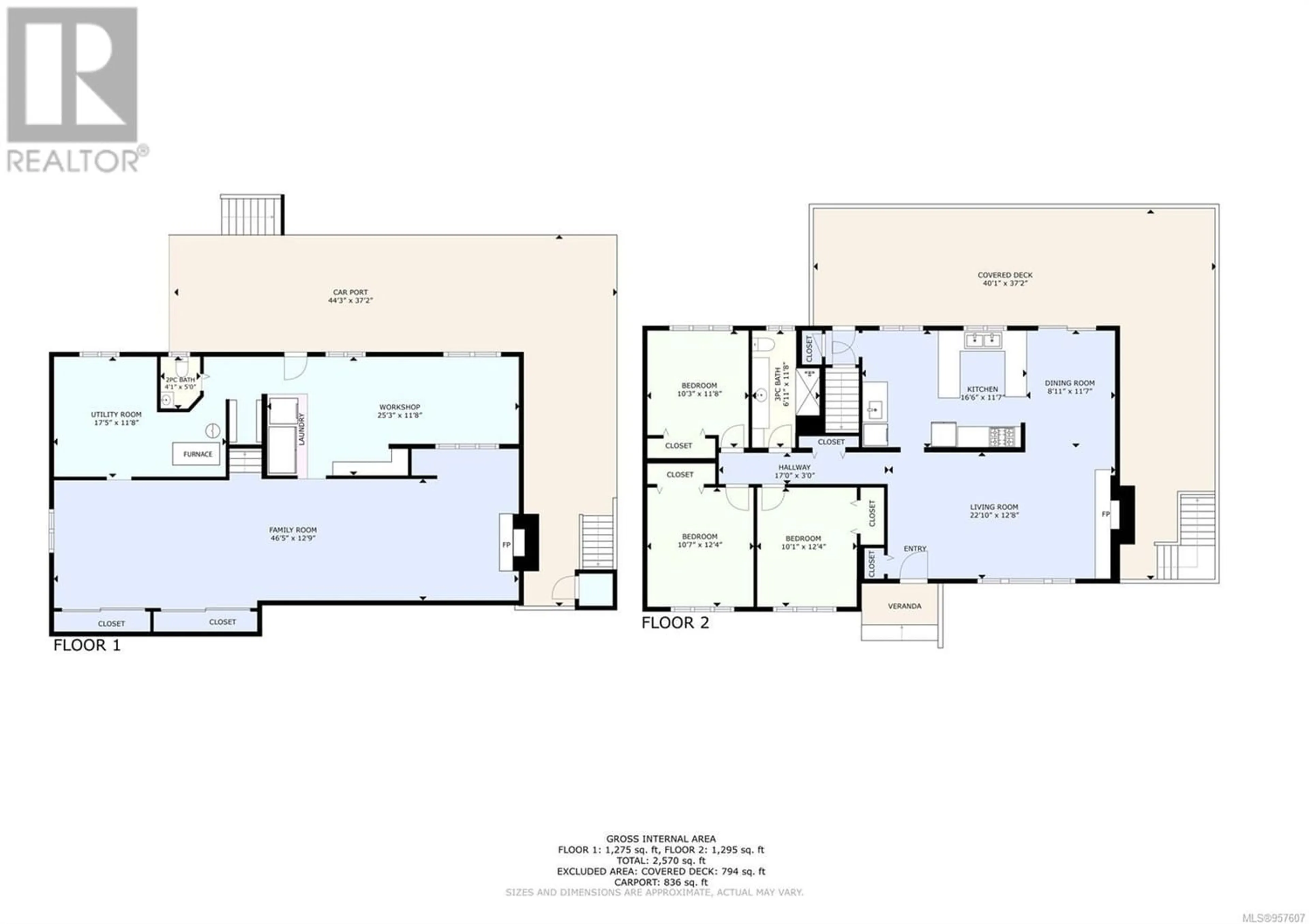 Floor plan for 1523 Adelaide St, Crofton British Columbia V0R1R0