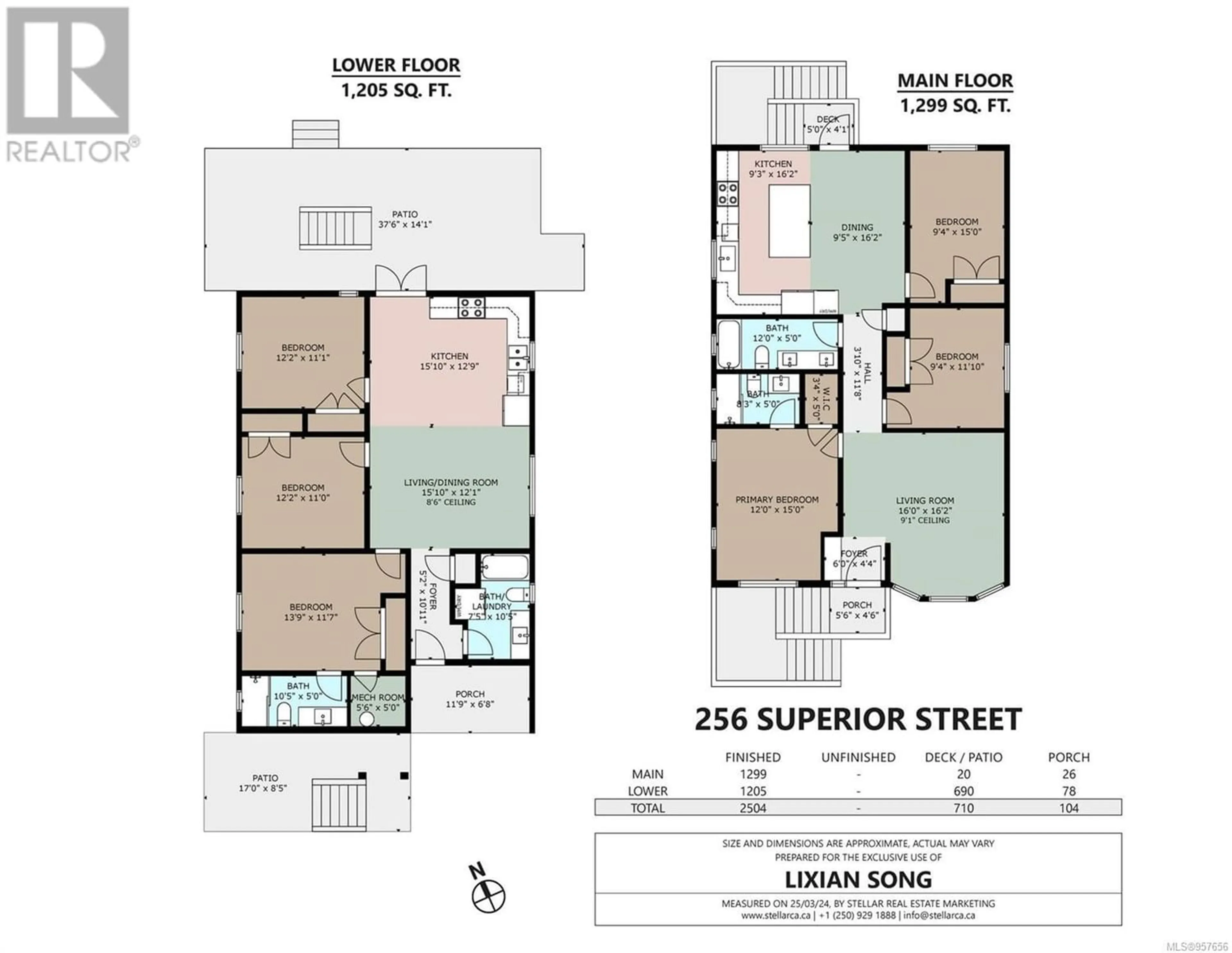 Floor plan for 256 Superior St, Victoria British Columbia V8V1T3