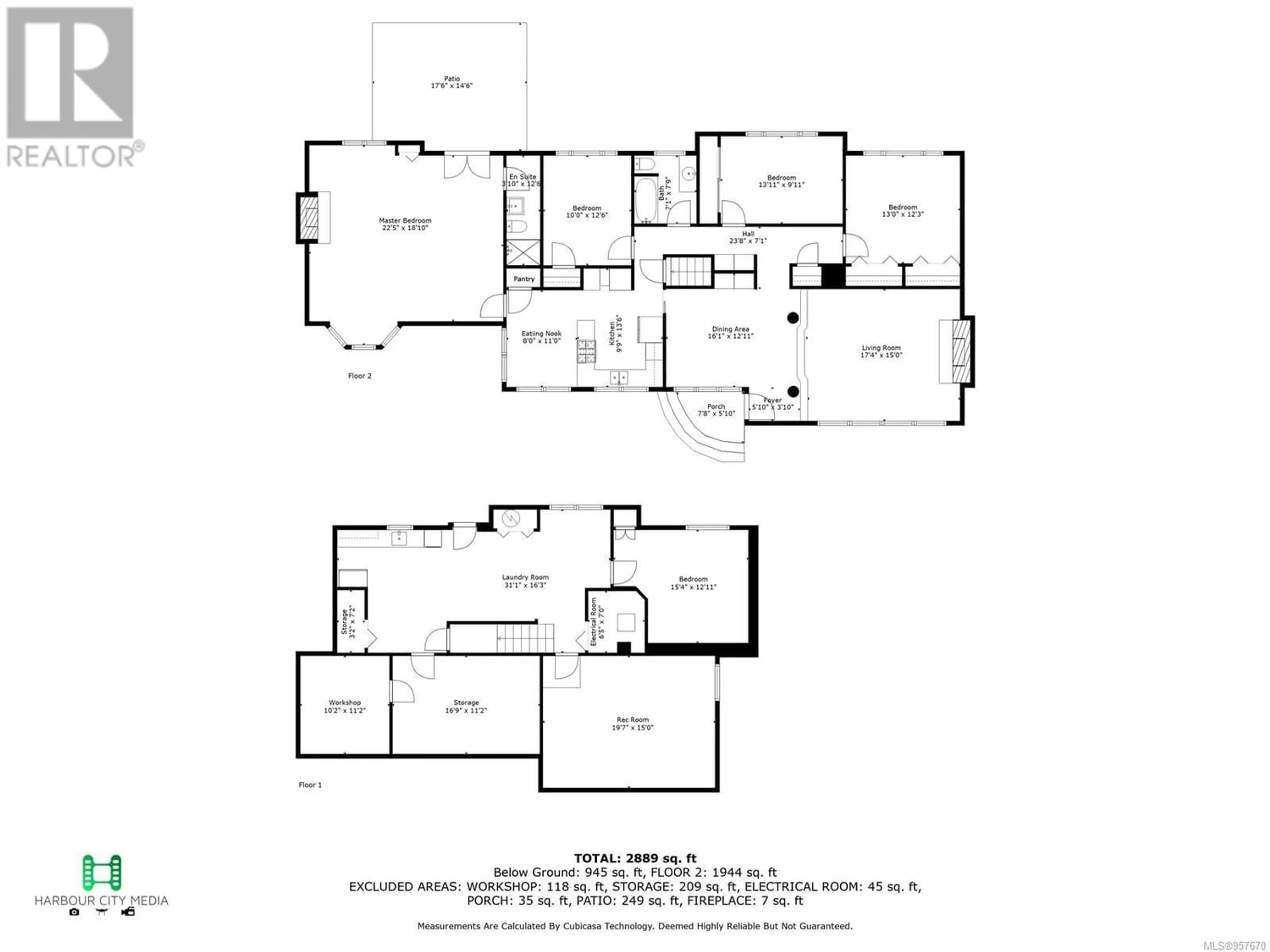 Floor plan for 2525 Departure Bay Rd, Nanaimo British Columbia V9S3W2