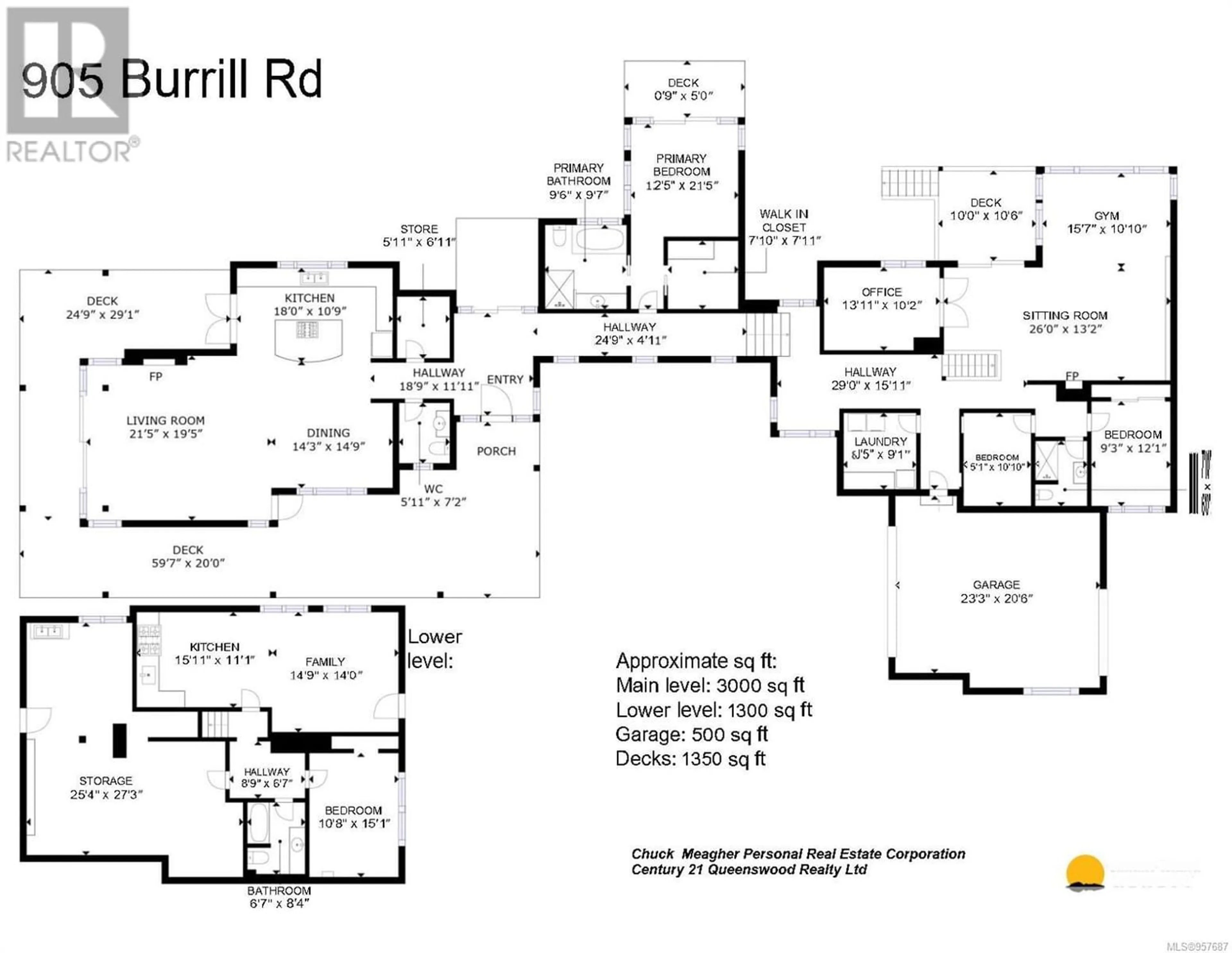 Floor plan for 905 Burrill Rd, Galiano Island British Columbia V0N1P0